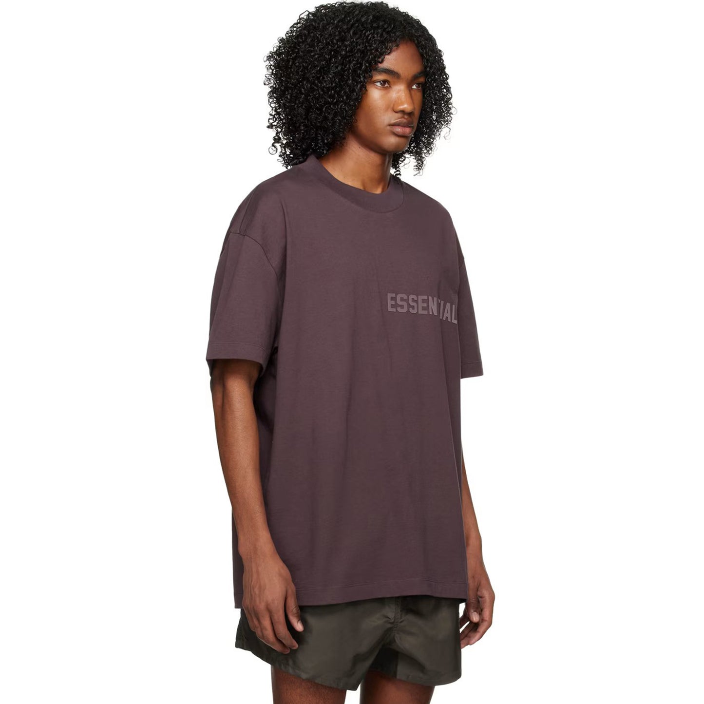 FEAR OF GOD ESSENTIALS US Exclusive Purple T-Shirt