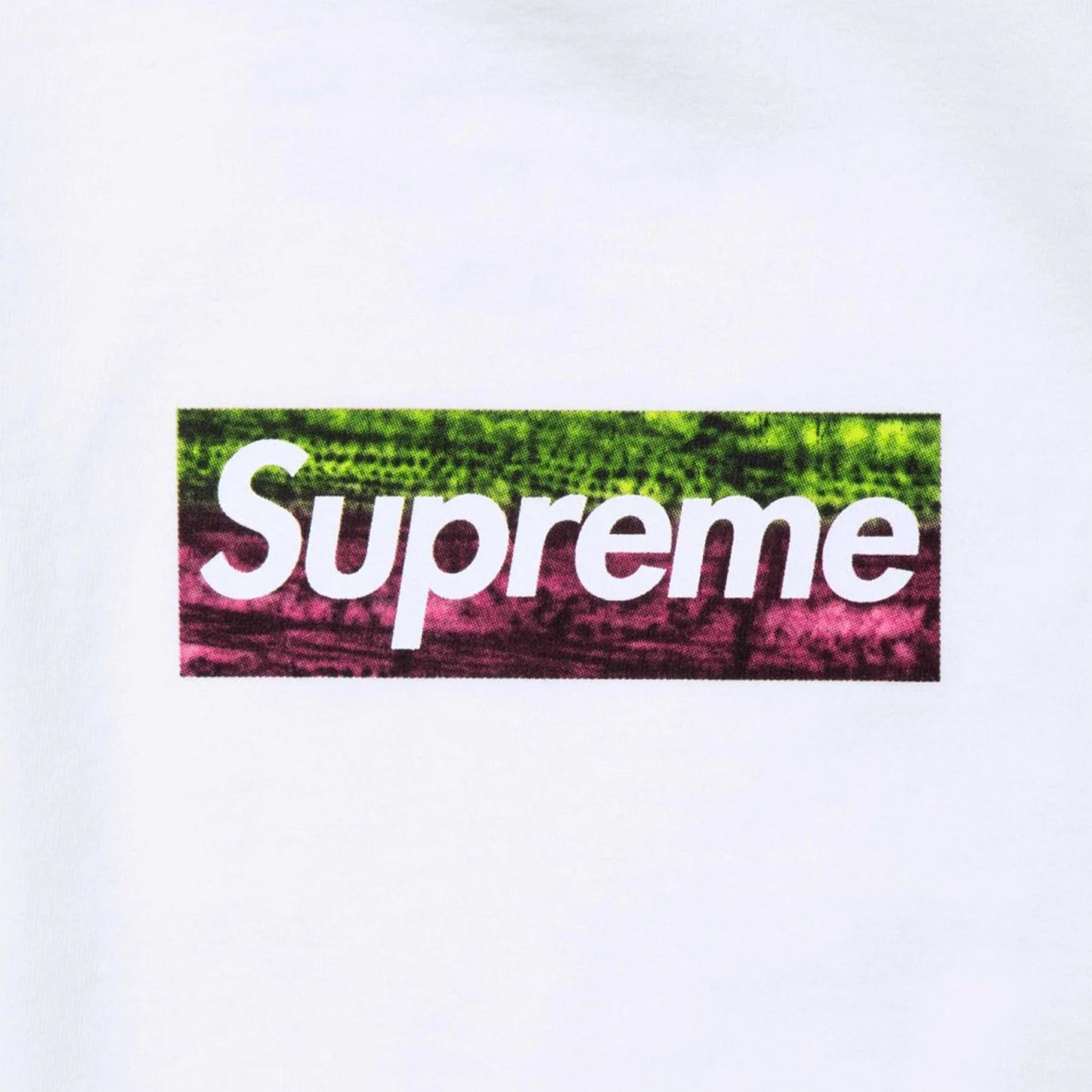 Supreme LA Fire Relief Box Logo Tee