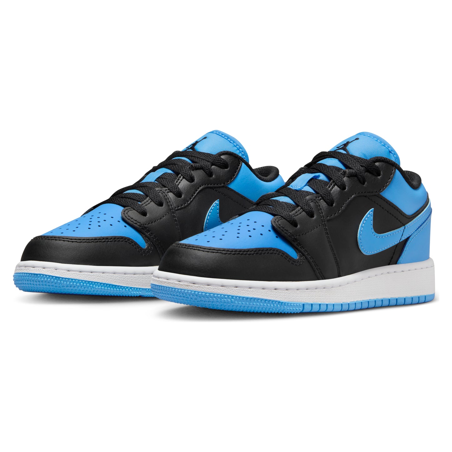 Nike Air Jordan 1 Low Black & University Blue GS