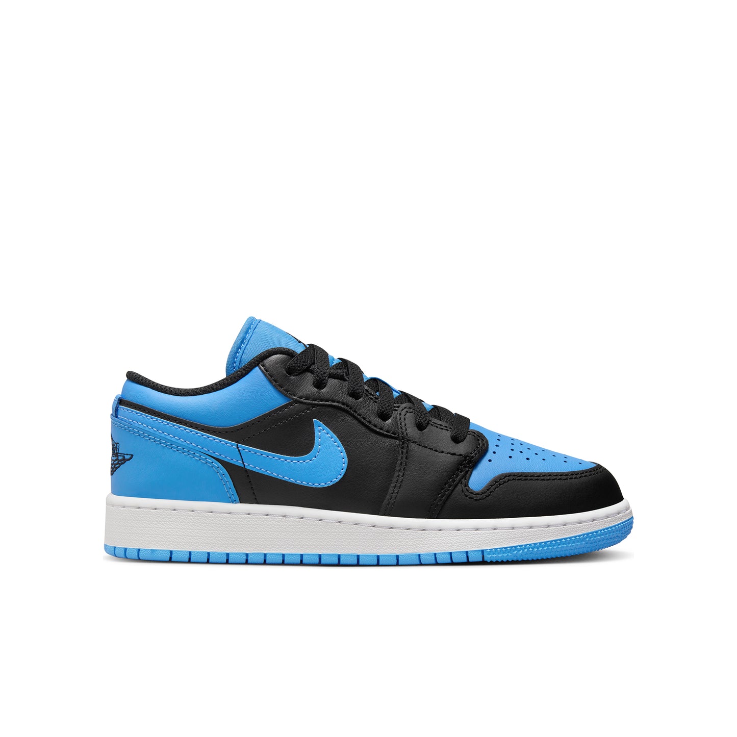 Nike Air Jordan 1 Low Black & University Blue GS