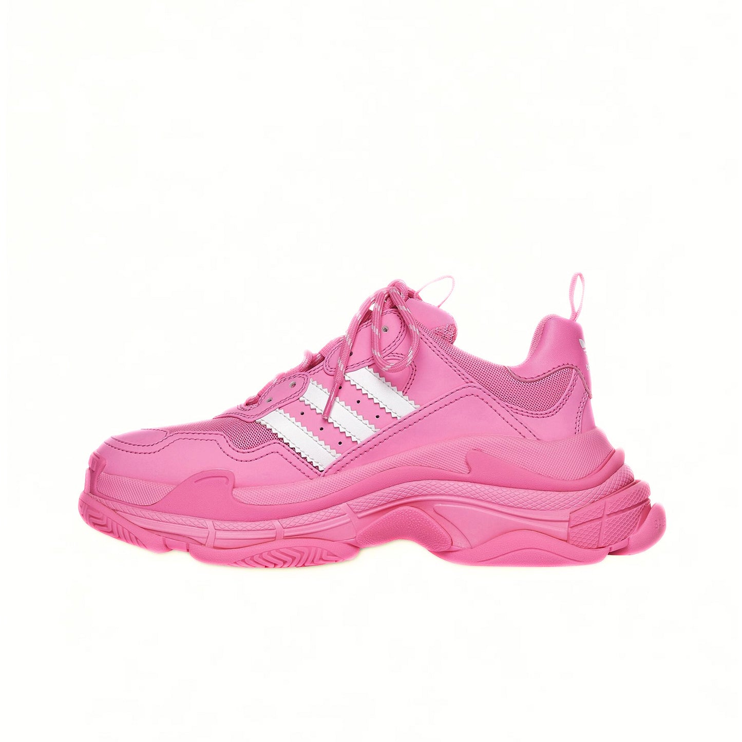 Balenciaga x adidas Triple S Neon Pink