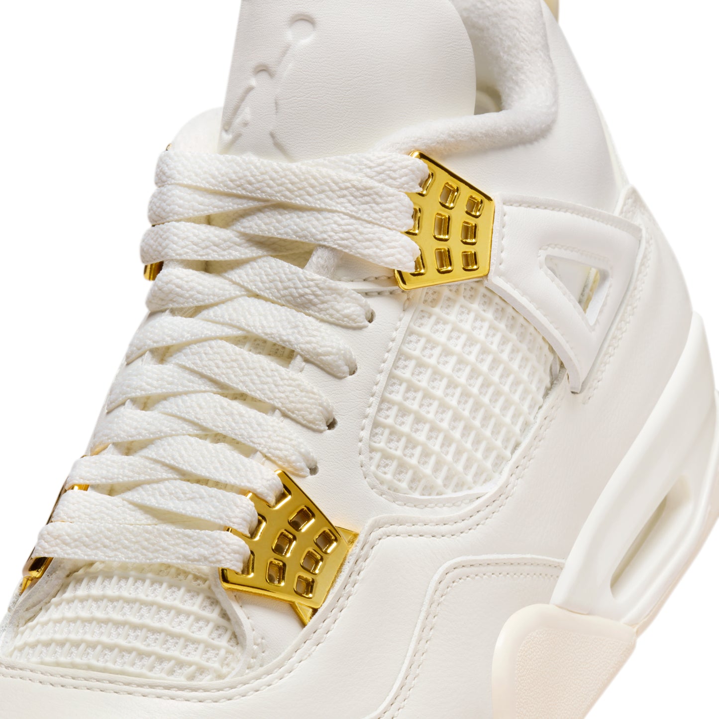 AJ 4 Retro Metallic Gold W