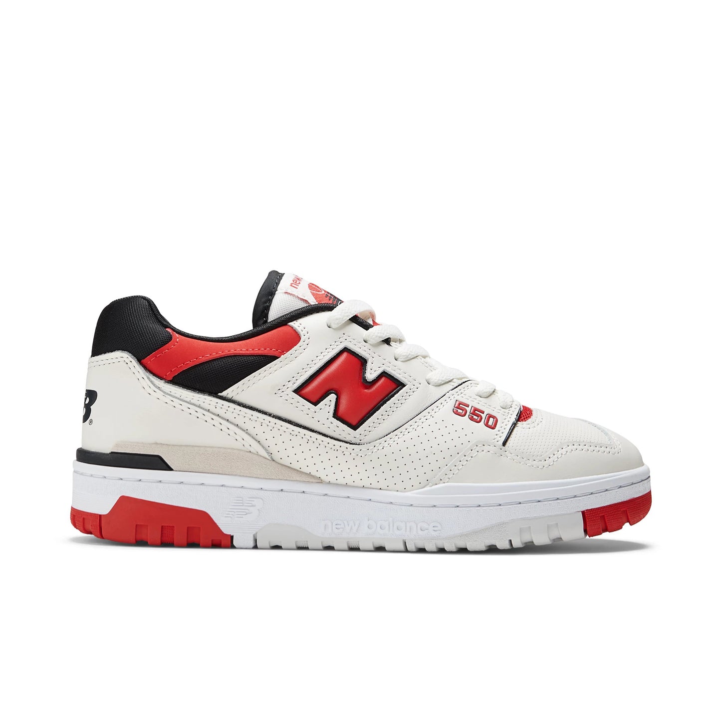 New Balance 550 Sea Salt True Red