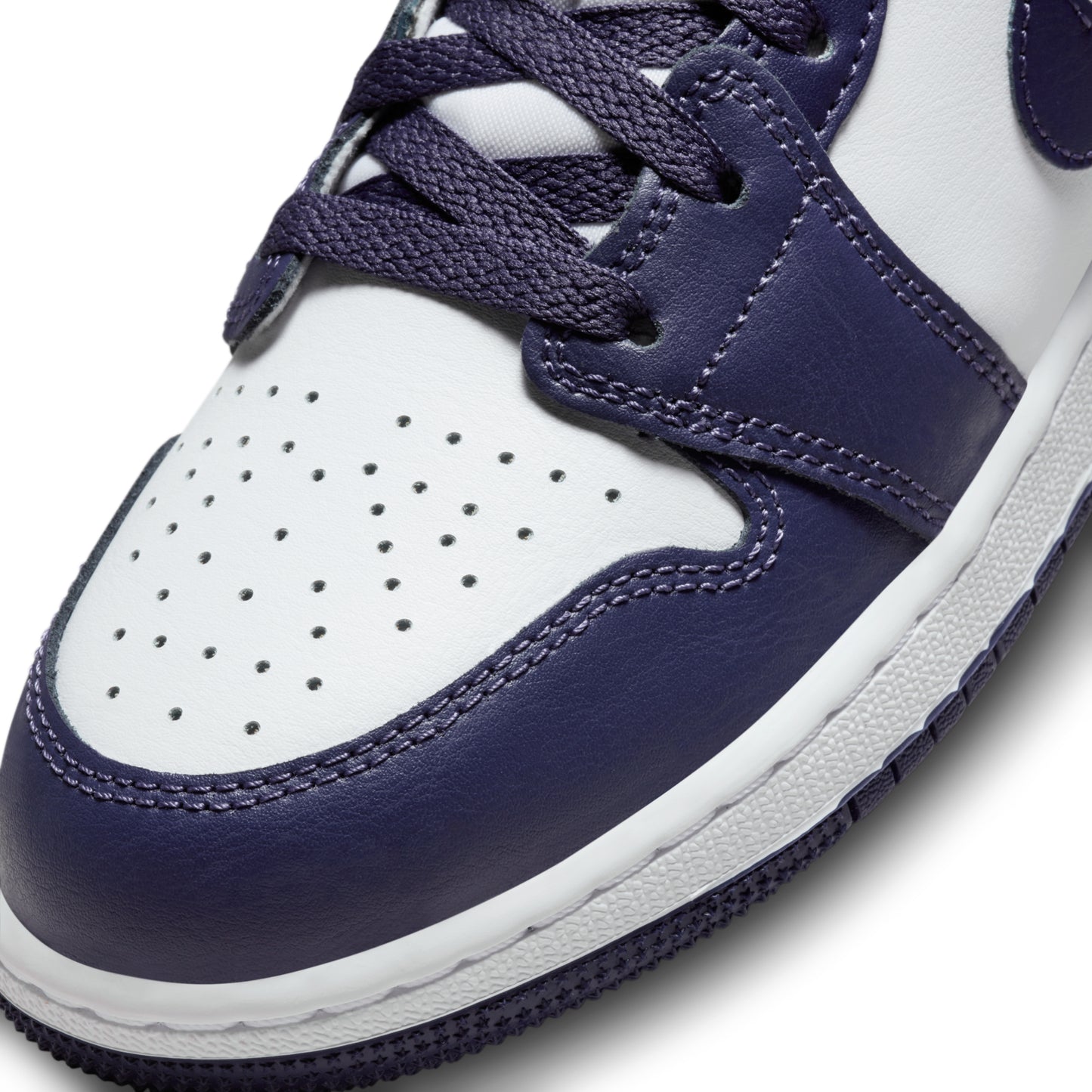 Nike Air Jordan 1 Mid White Sky J Purple (GS)