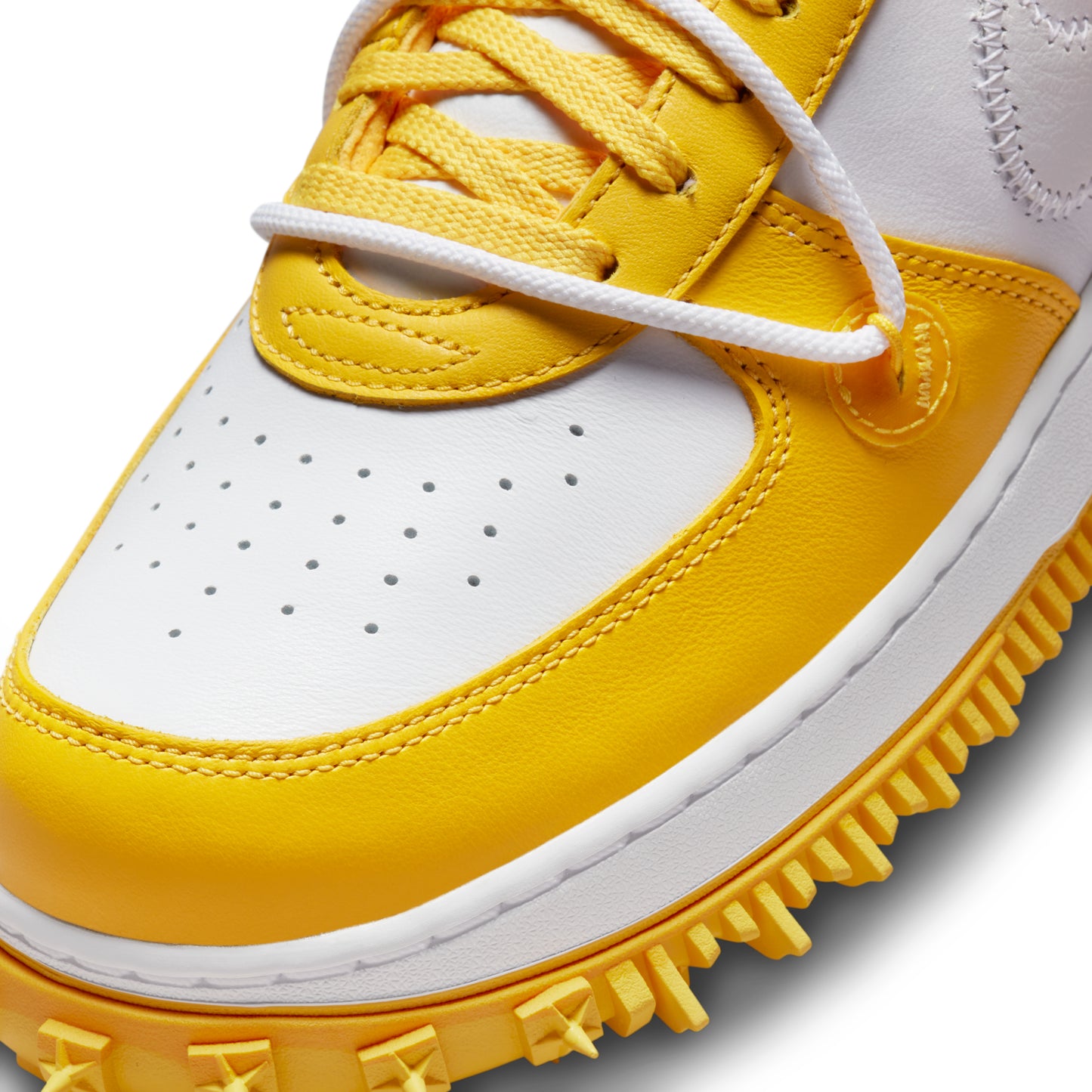 air force 1 mid canary yellow off white
