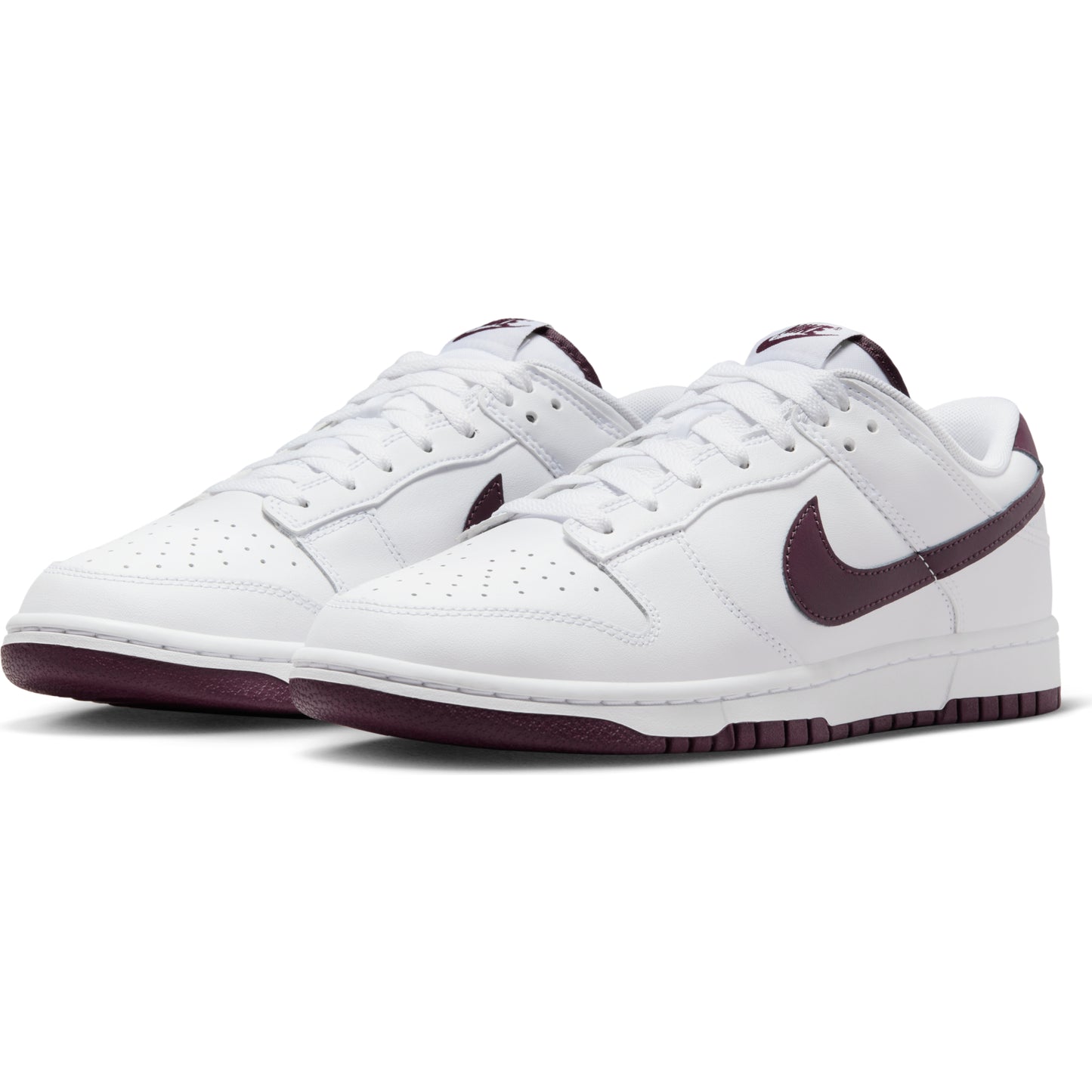 Dunk Low Retro White Night Maroon