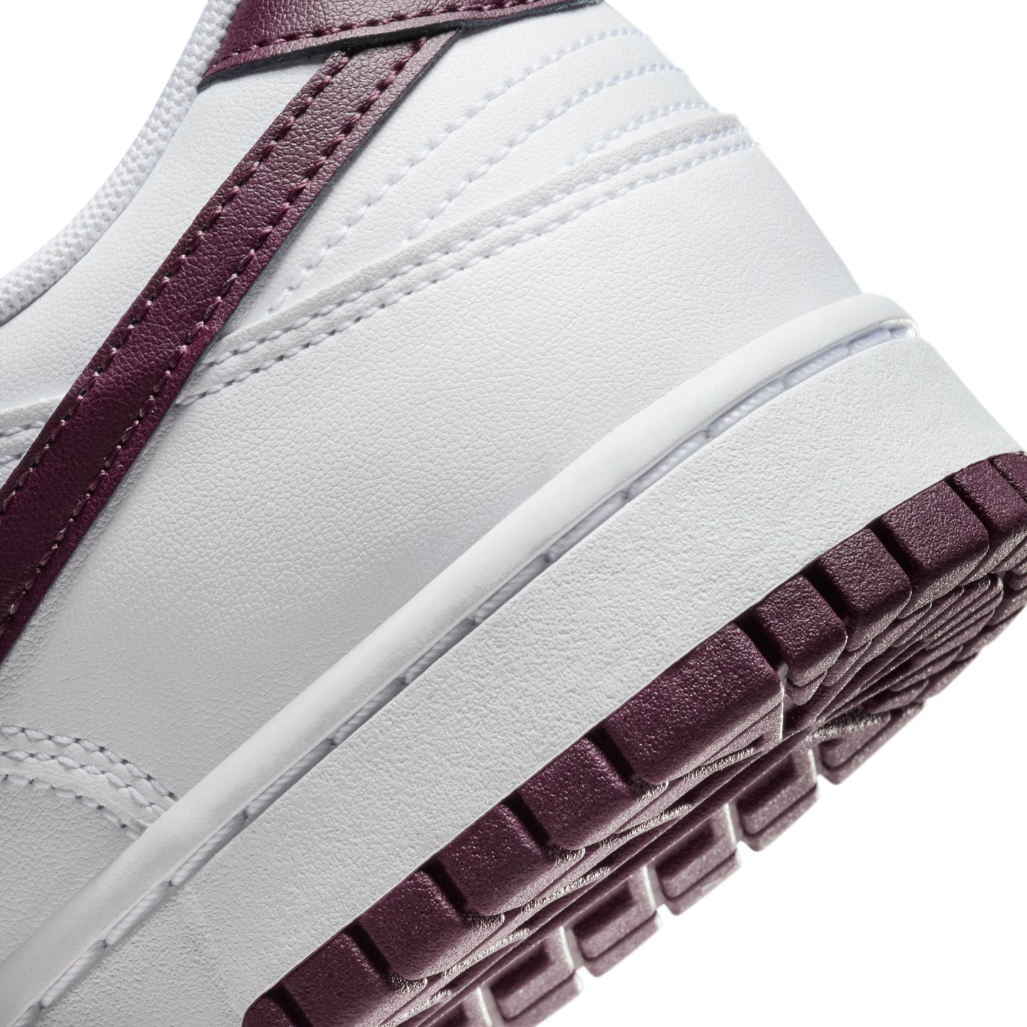 Nike Dunk Low White Night Maroon