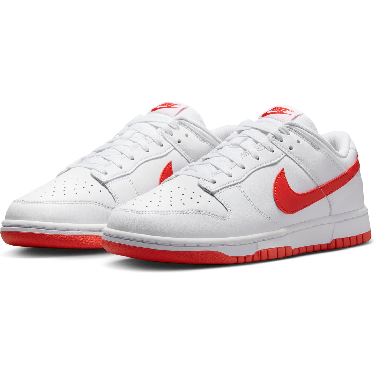 Dunk Low Retro White Picante Red