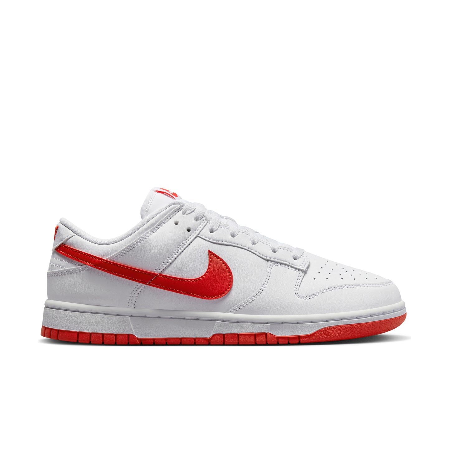 Nike Dunk Low Retro White Picante Red