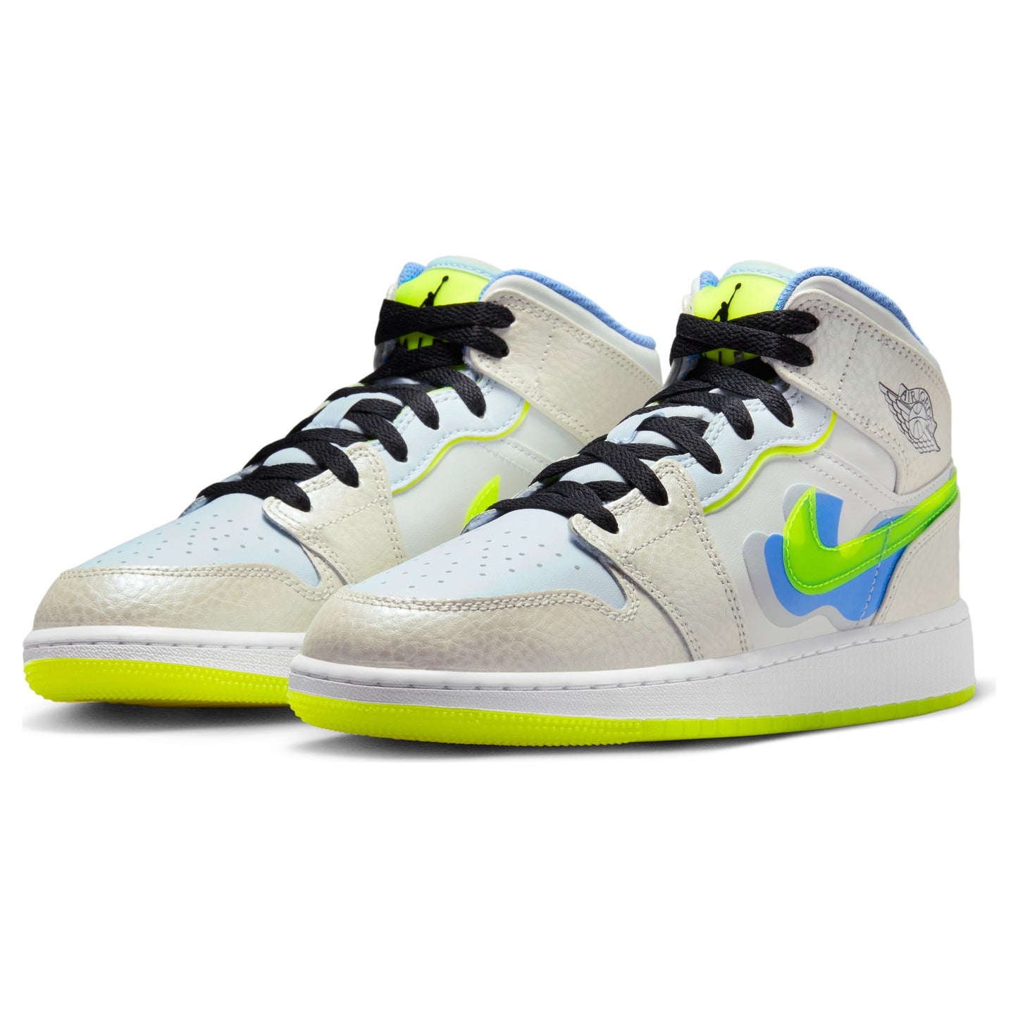 Nike Air Jordan 1 Mid SE Warped Swoosh