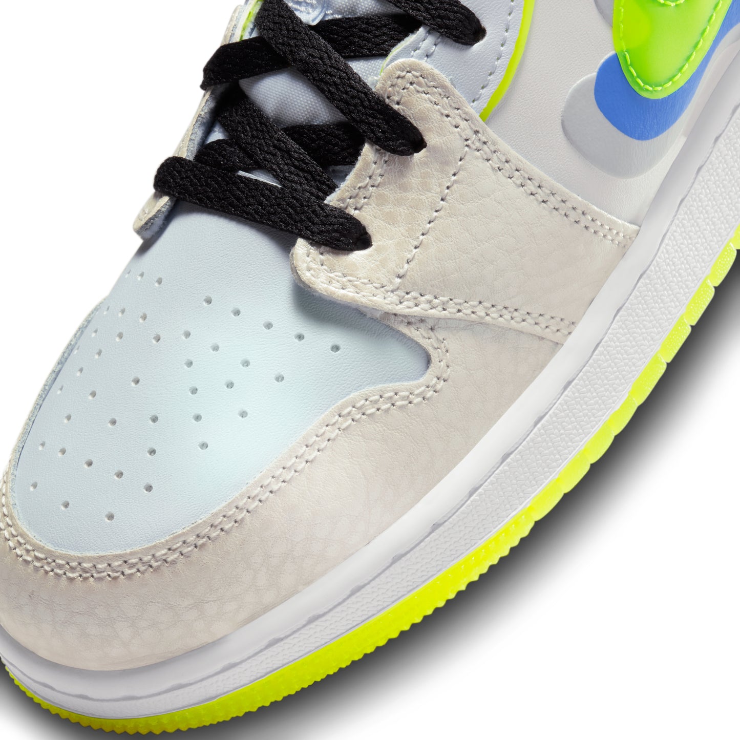 Jordan 1 Mid SE Warped Swoosh GS