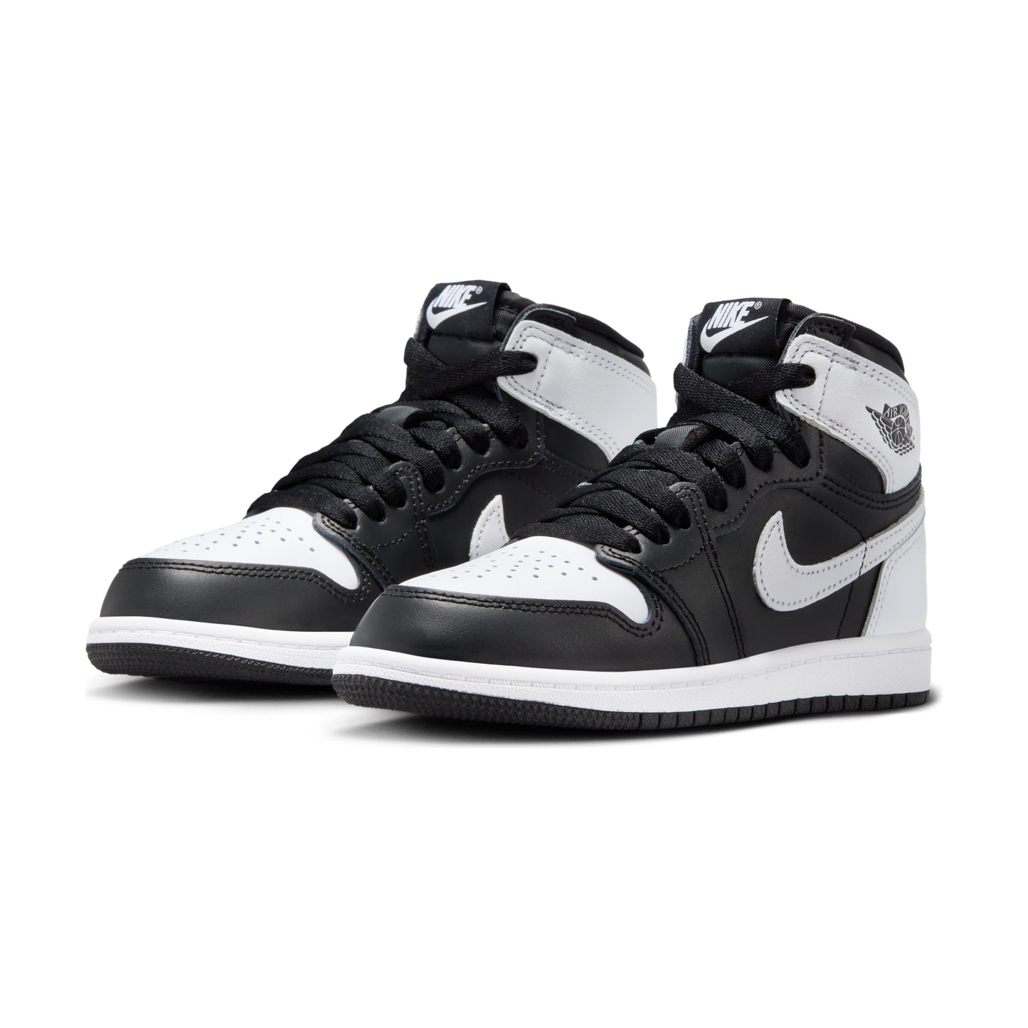 Nike Air Jordan 1 Retro High OG Black White (PS)