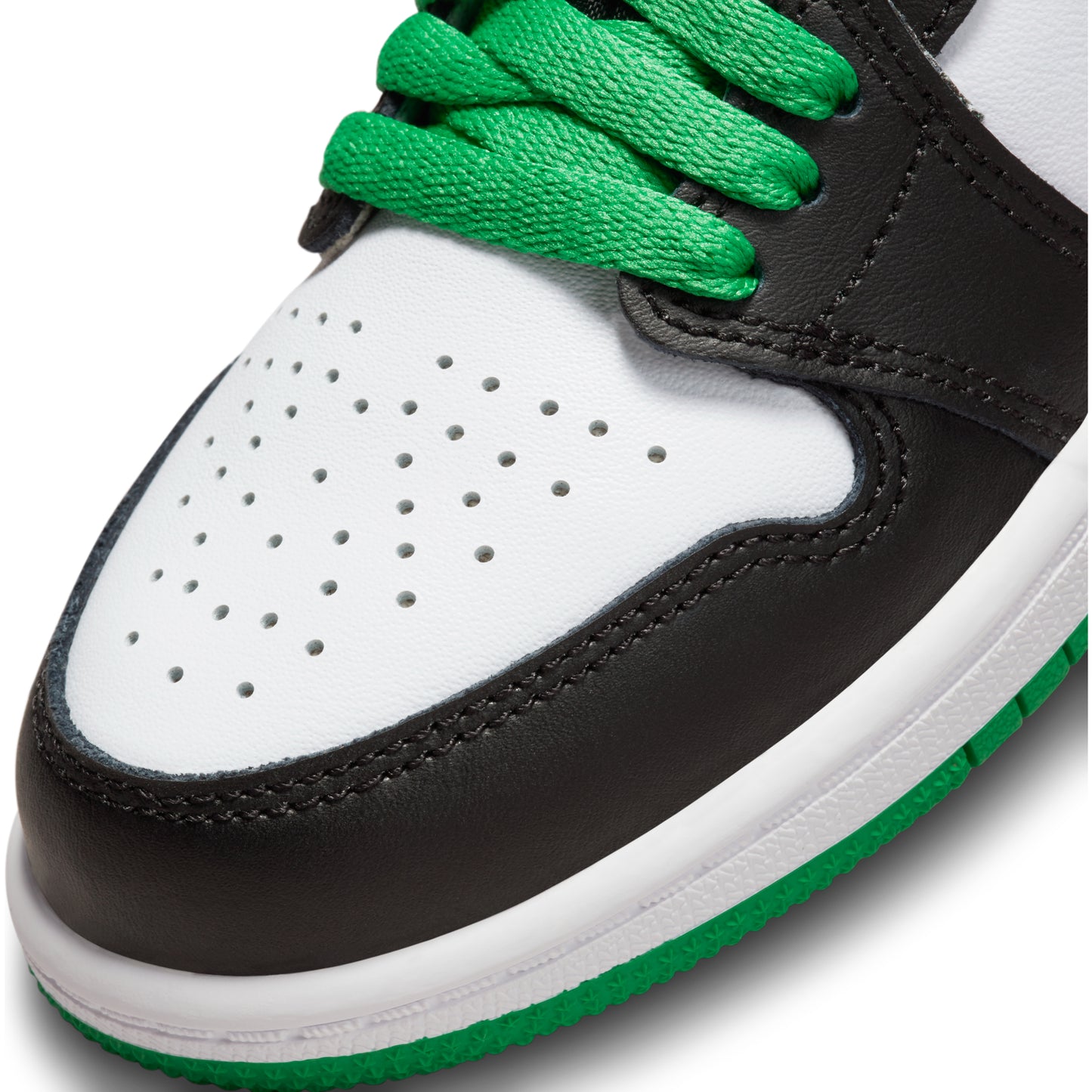 aj1 high black lucky green