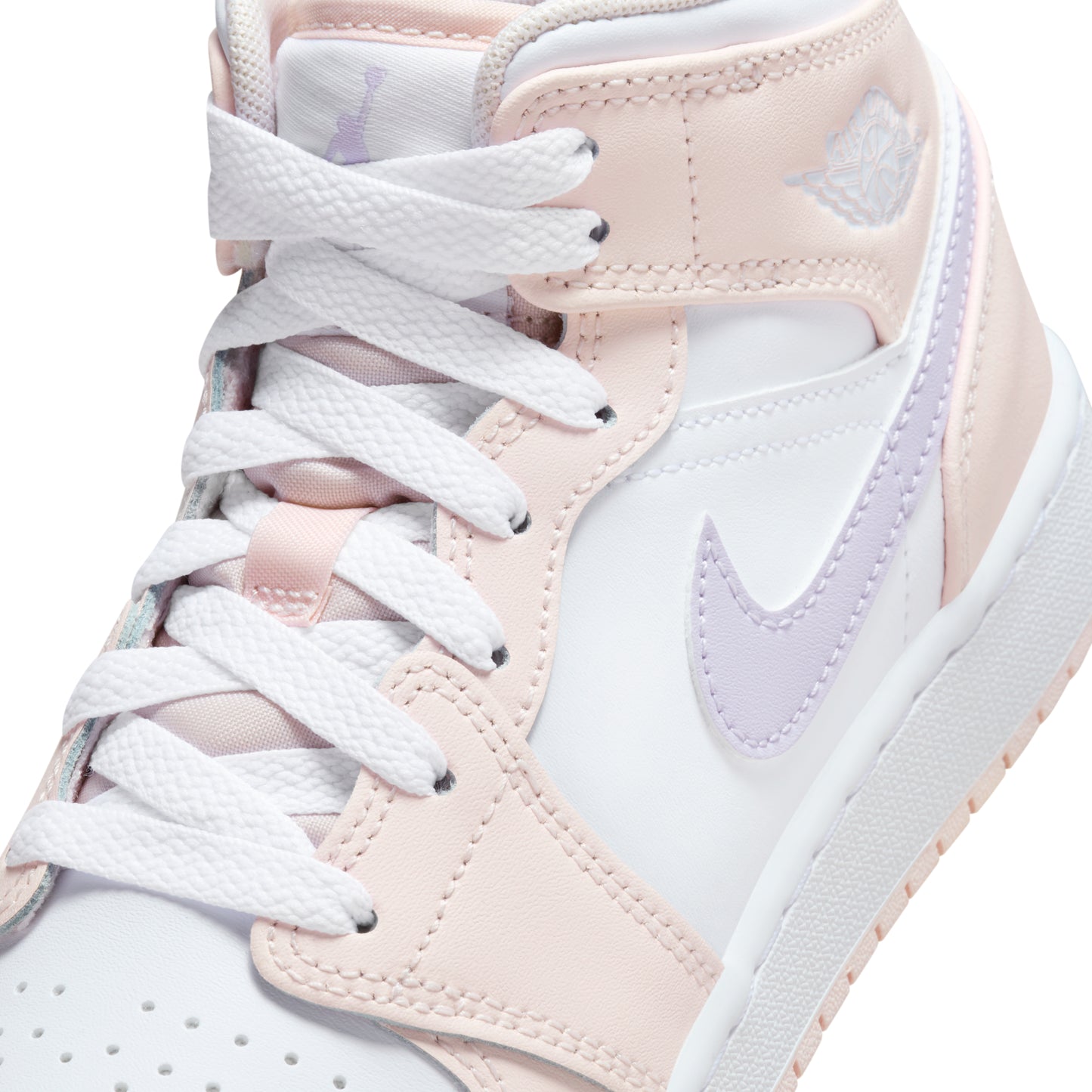 Air Jordan 1 Mid Pink Wash GS