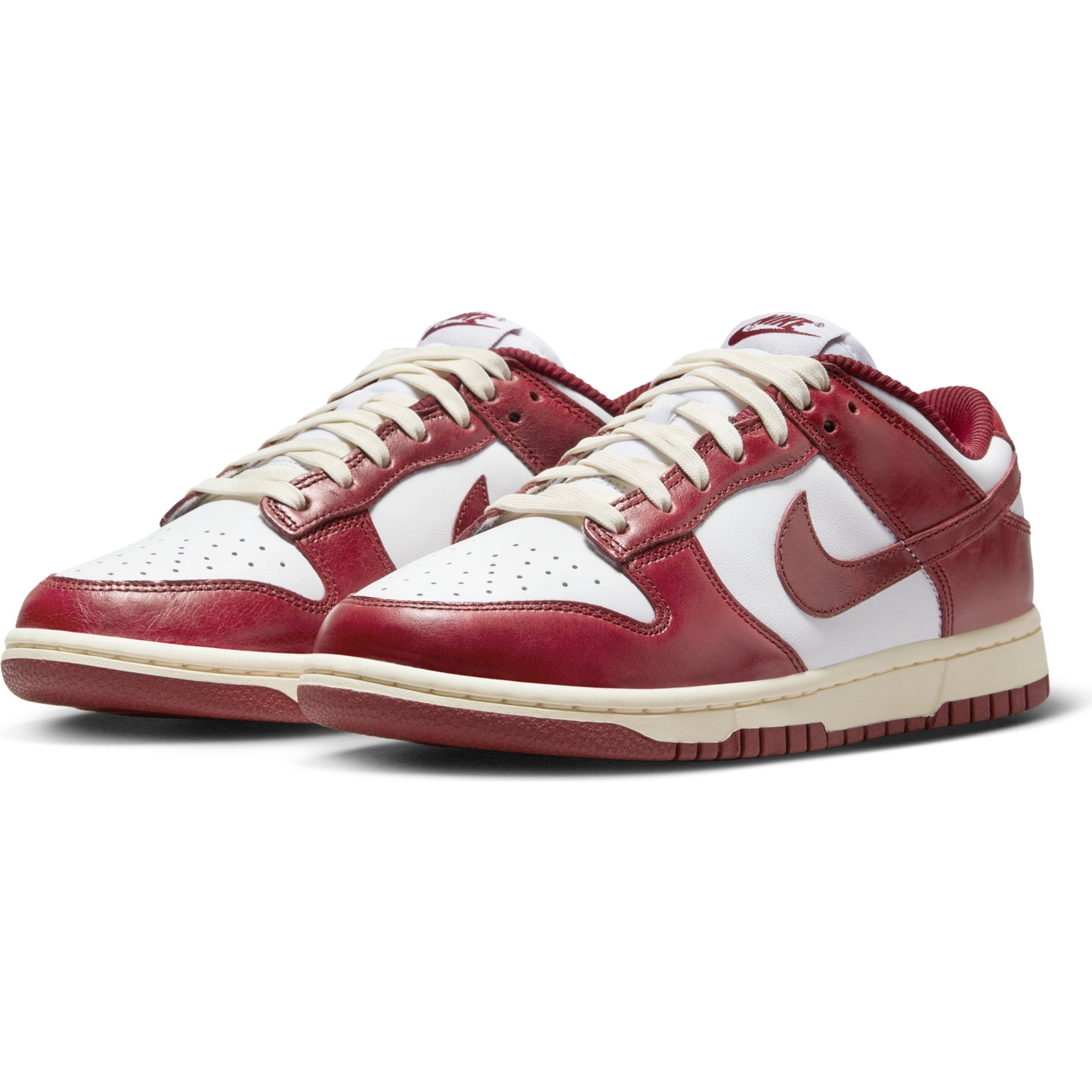 Nike Dunk Low PRM Vintage Team Red