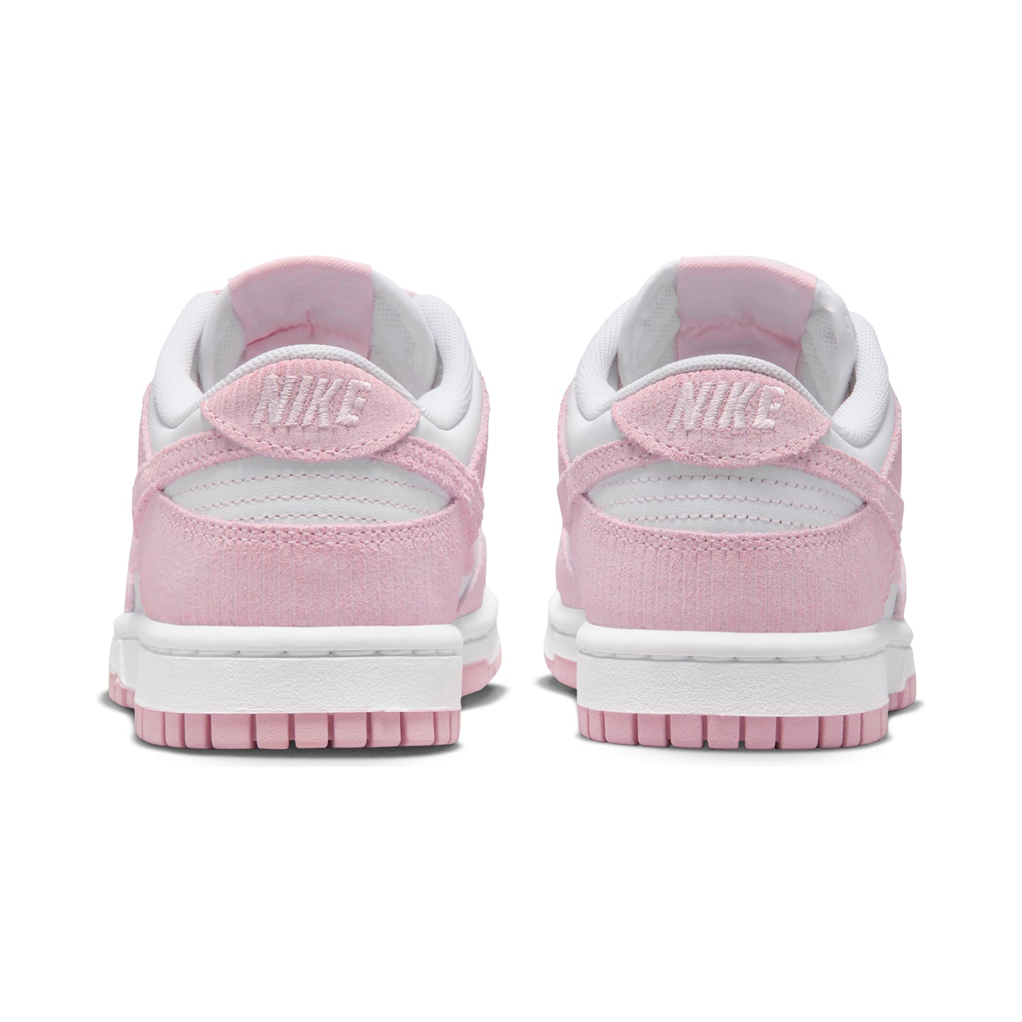 dunk low pink corduroy