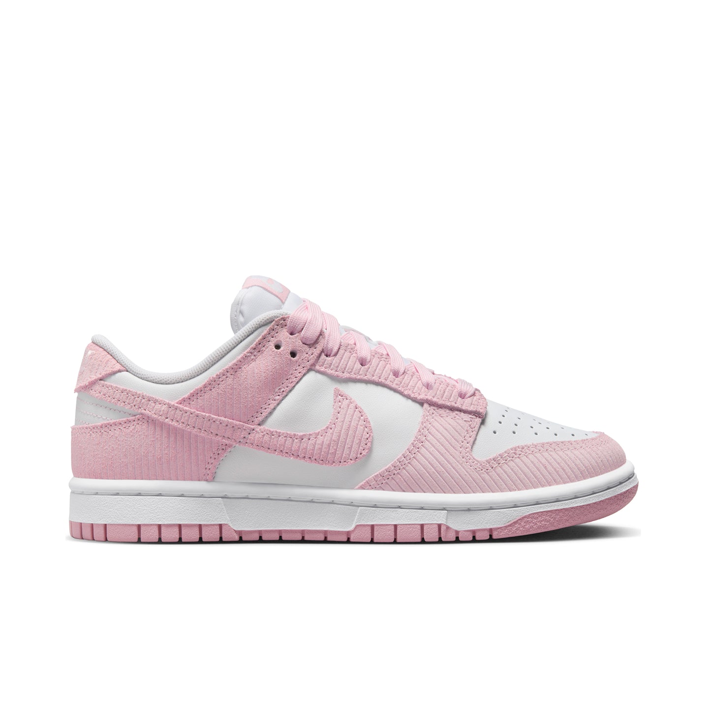 nike dunk low pink corduroy