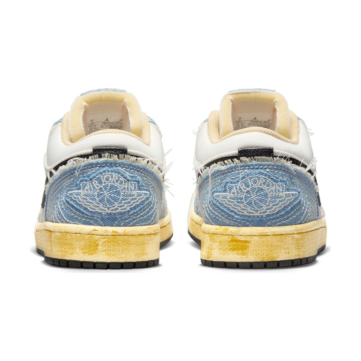 nike air jordan 1 low sashiko denim