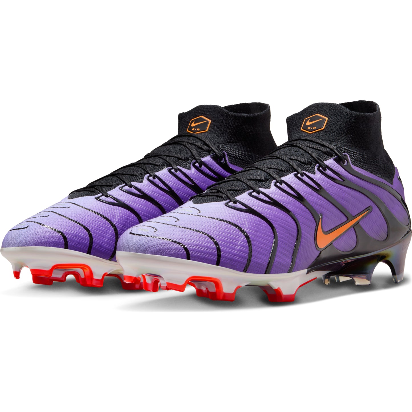 Nike Mercurial Superfly 9 FG Kylian Mbappe Air Max Plus Voltage Purple