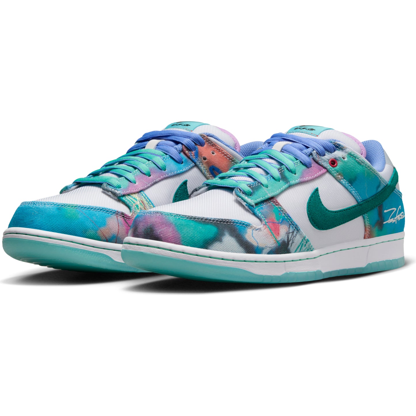 Nike Dunk Low Futura Laboratories Bleached Aqua
