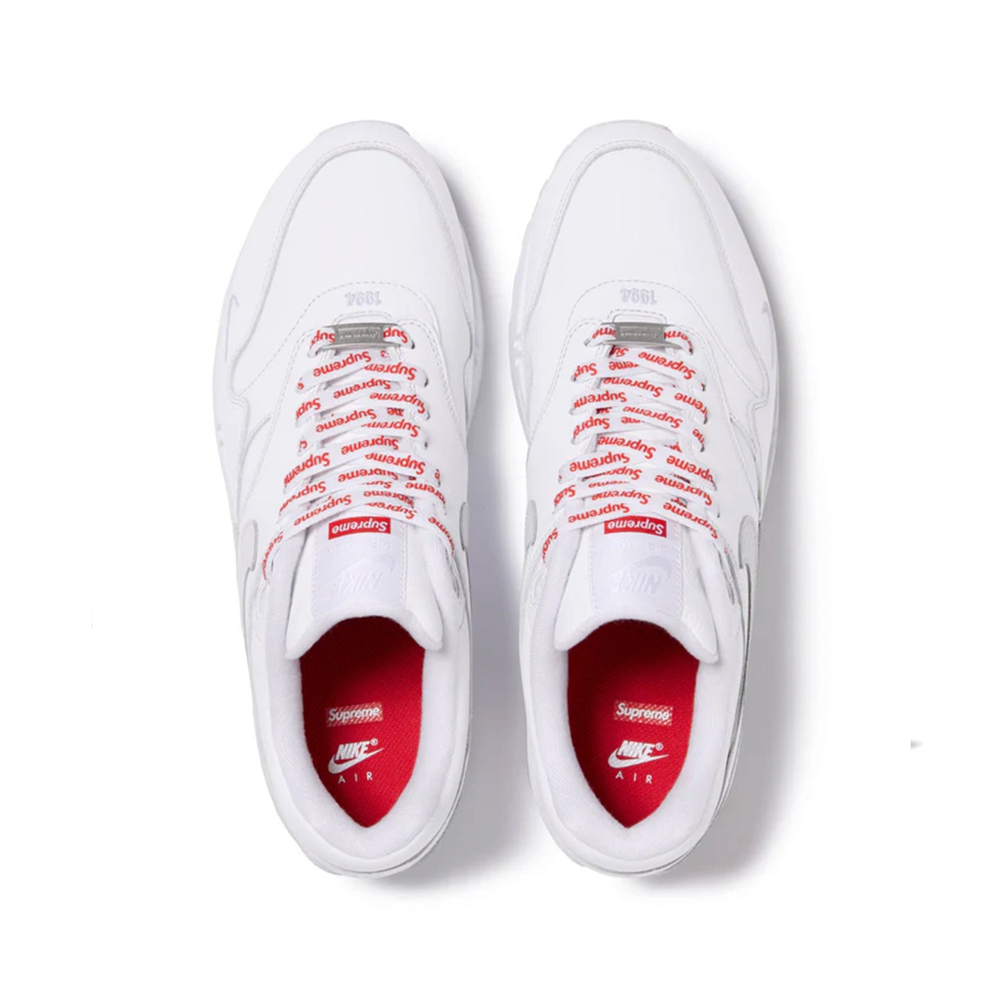 Nike Air Max 1 Supreme Triple White