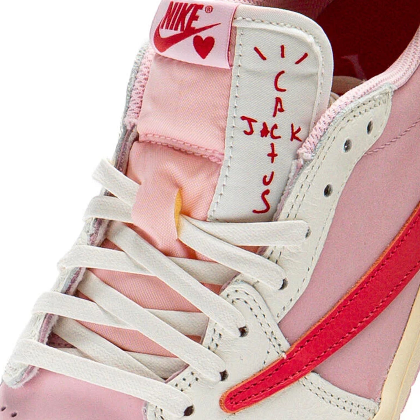 Air Jordan 1 Retro Low OG SP Travis Scott Sail Tropical Pink