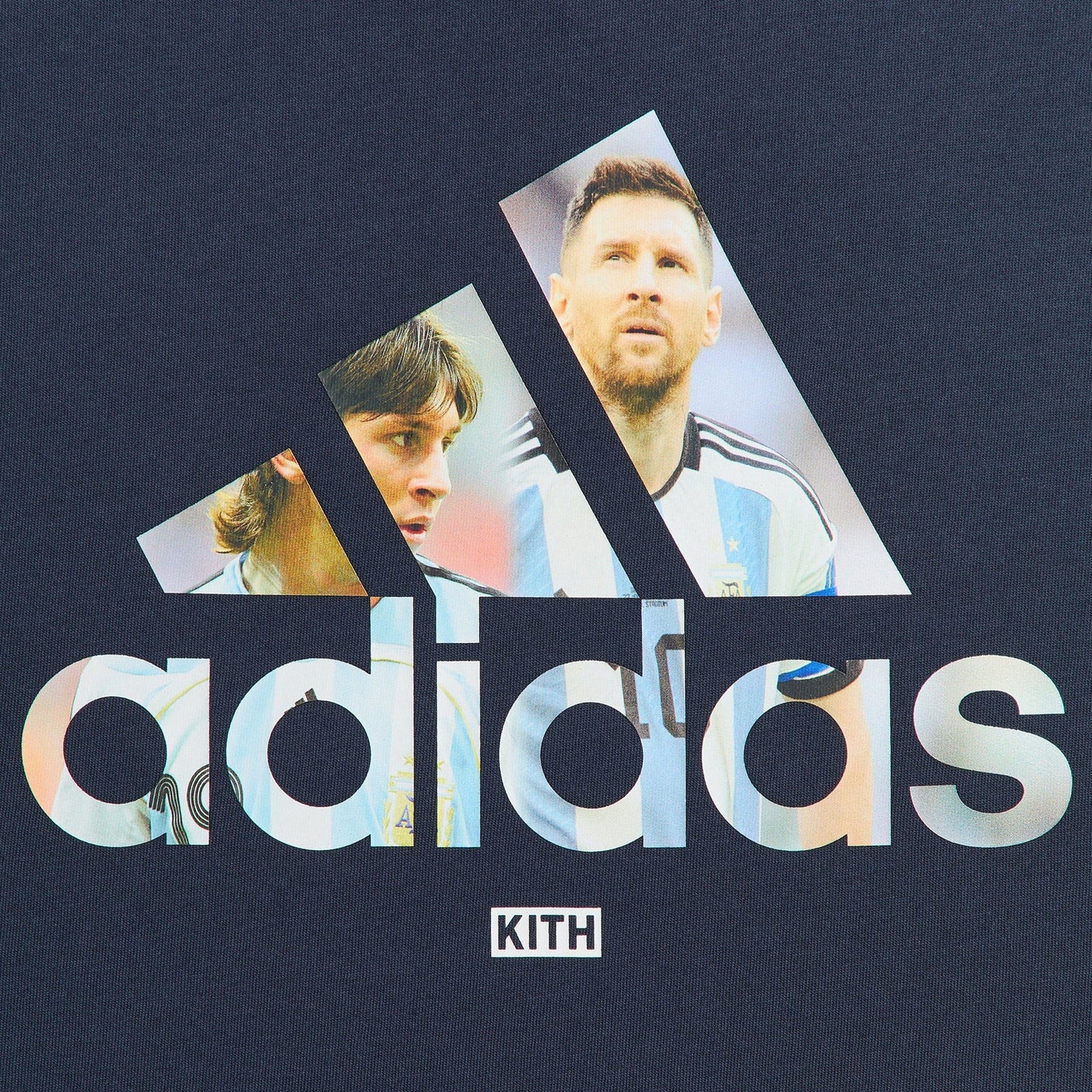 Kith x adidas Messi Football Graphic Tee