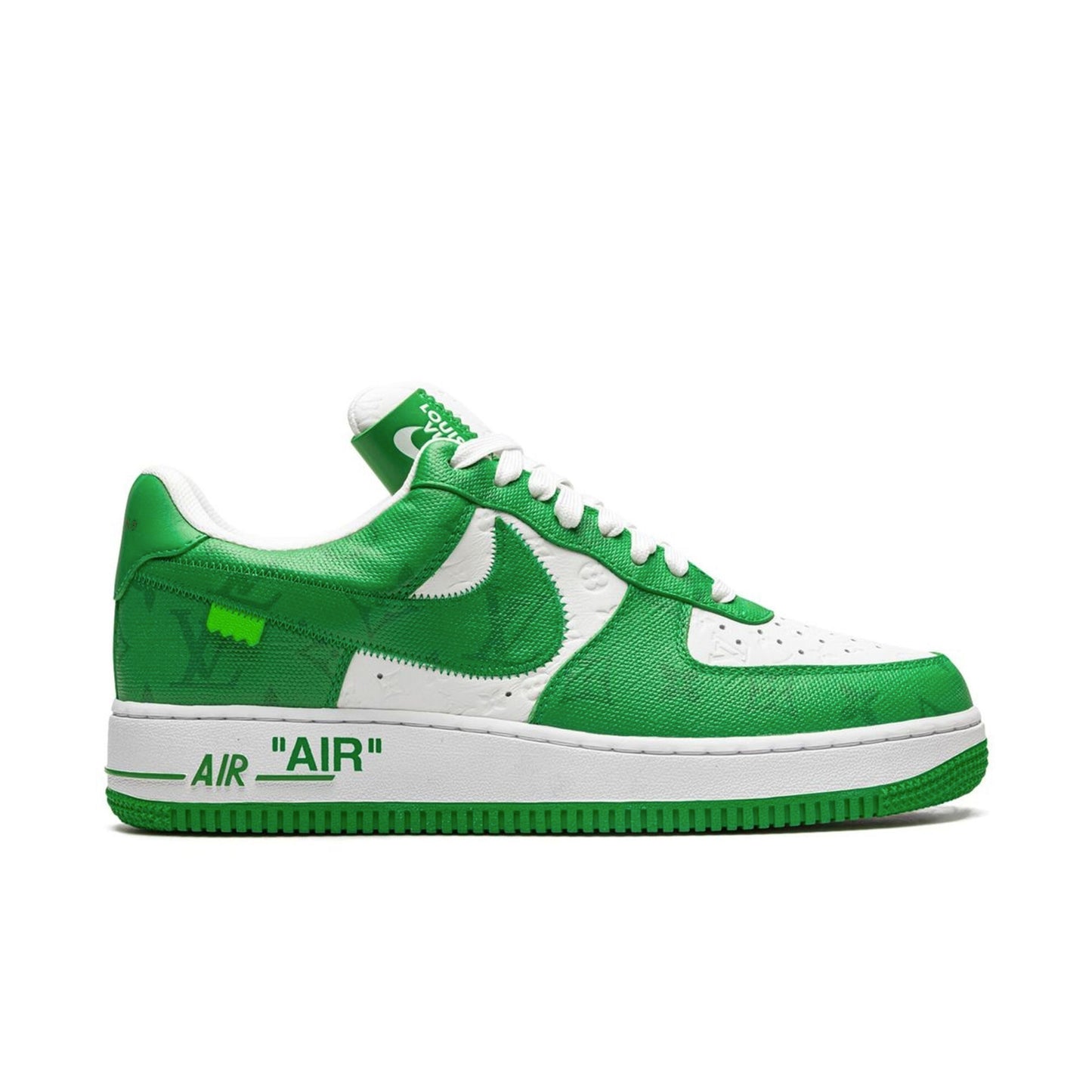 Louis Vuitton Nike Air Force 1 Low By Virgil Abloh White Green