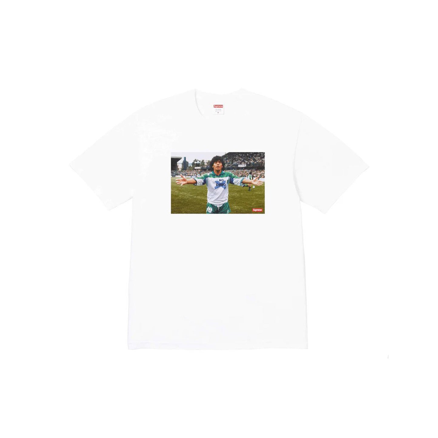 Supreme Maradona Tee White