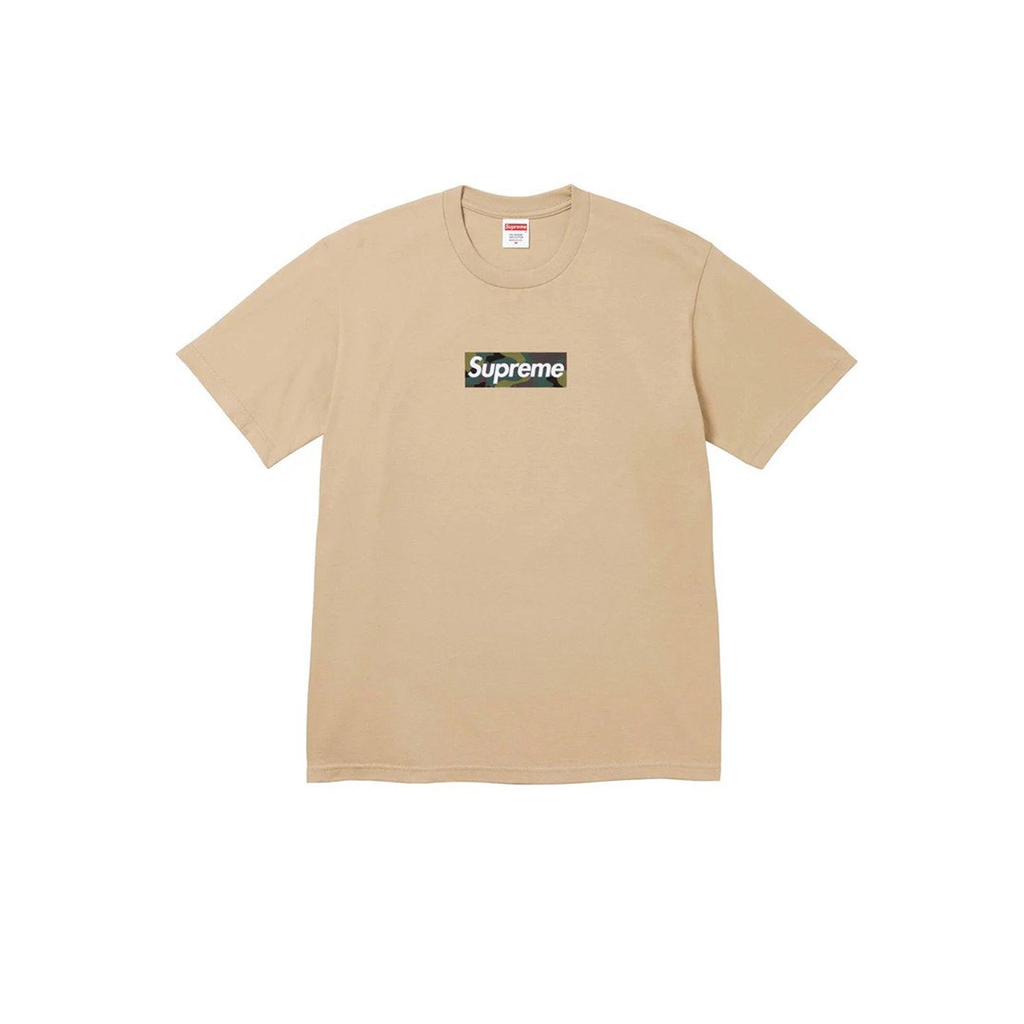 Supreme Box Logo Tee FW23 Cream