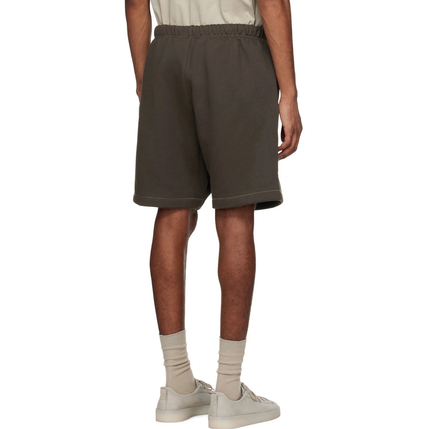 ESSENTIALS Gray Drawstring Shorts