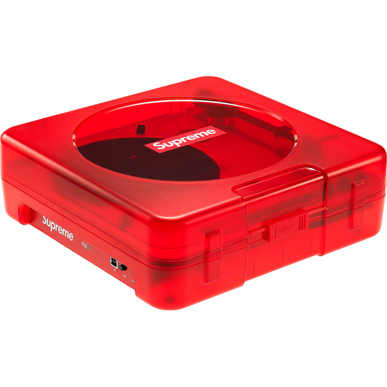 Supreme x Numark PT01 Portable Turntable "Red"