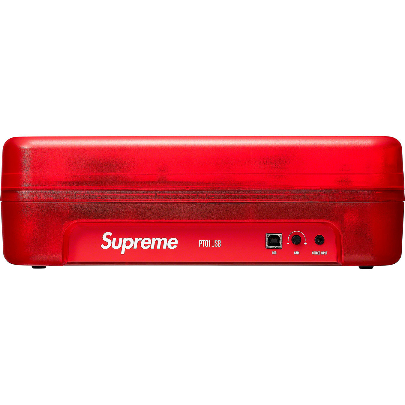 Supreme x Numark PT01 Portable Turntable "Red"