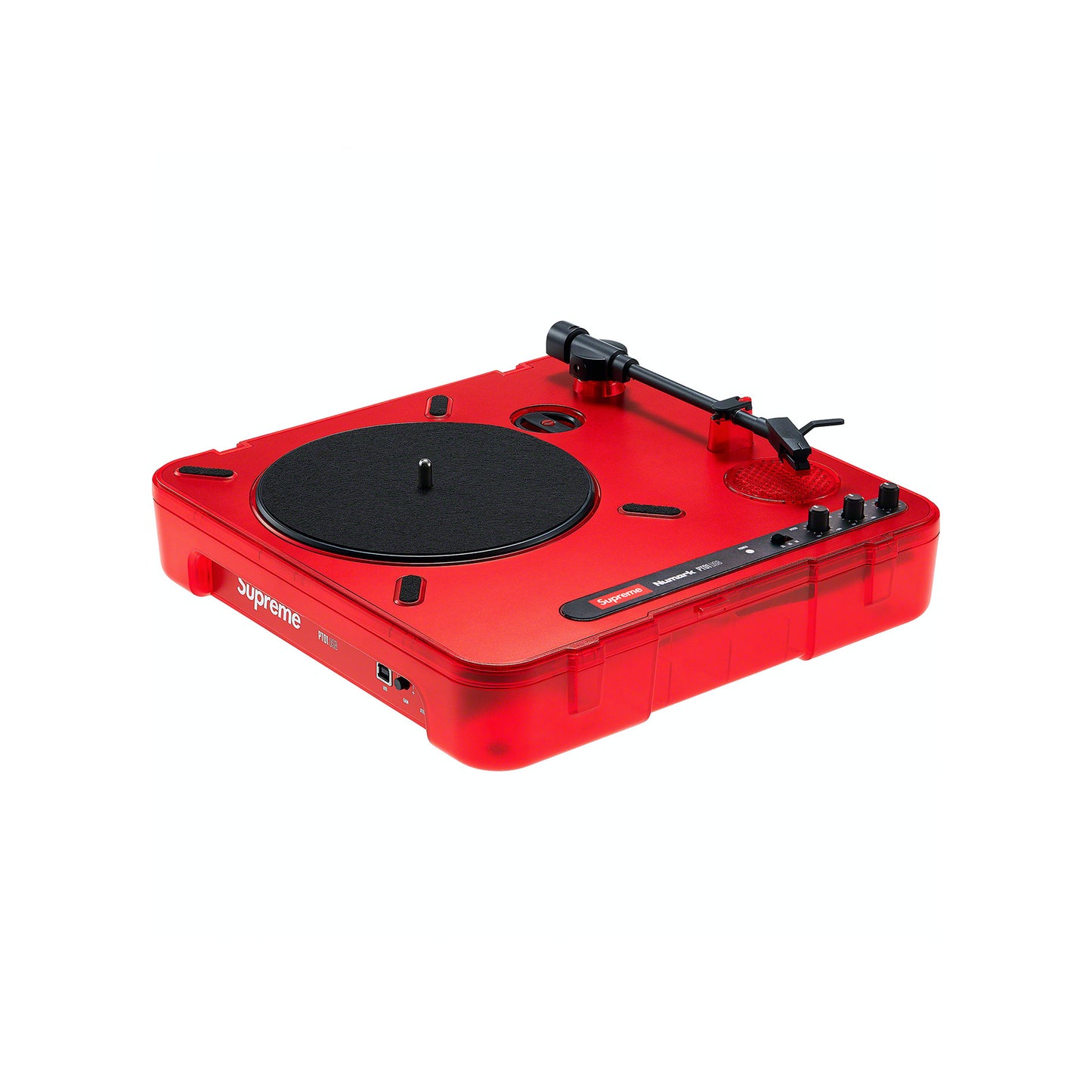 Supreme x Numark PT01 Portable Turntable "Red"