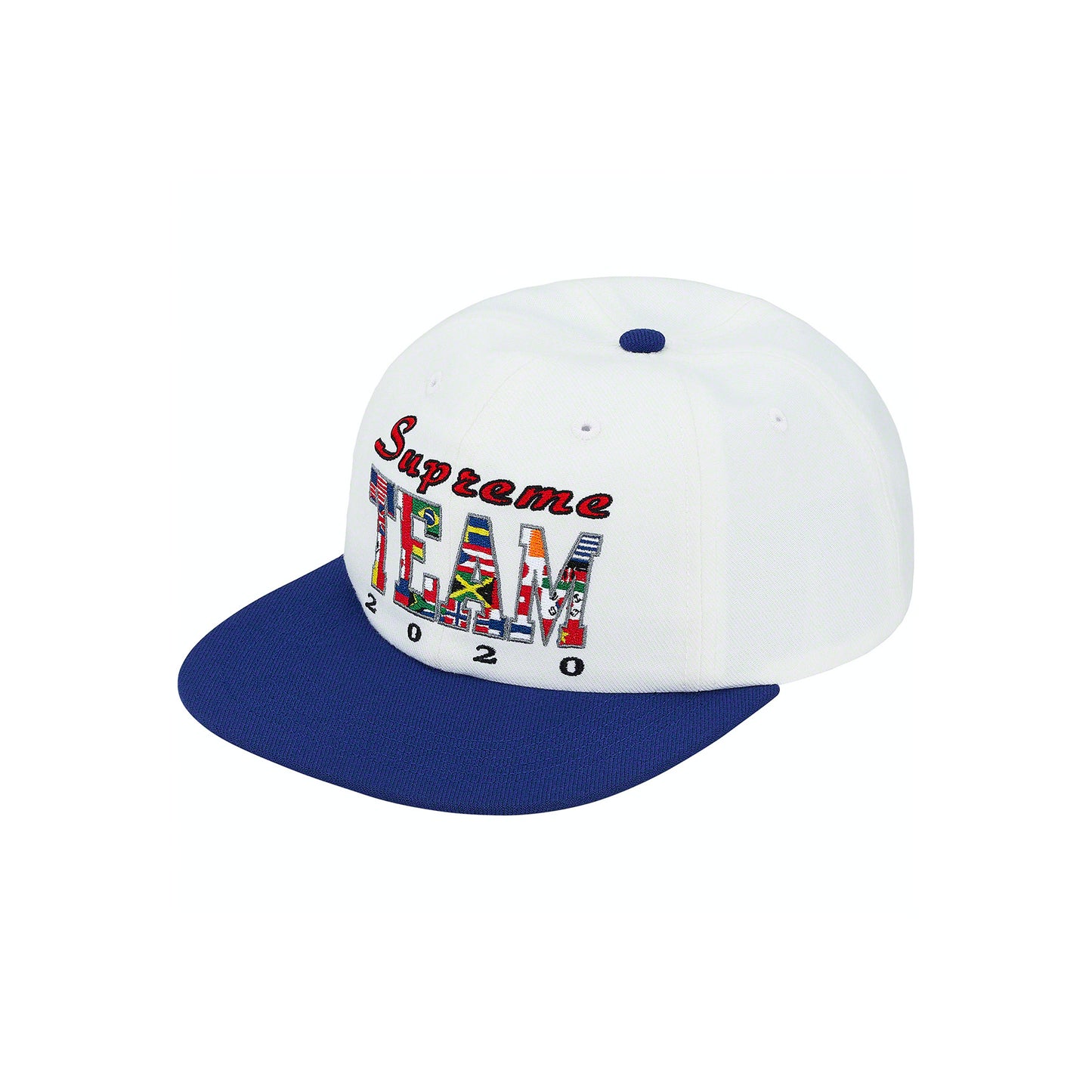 Supreme Supreme Team 6-Panel "White"