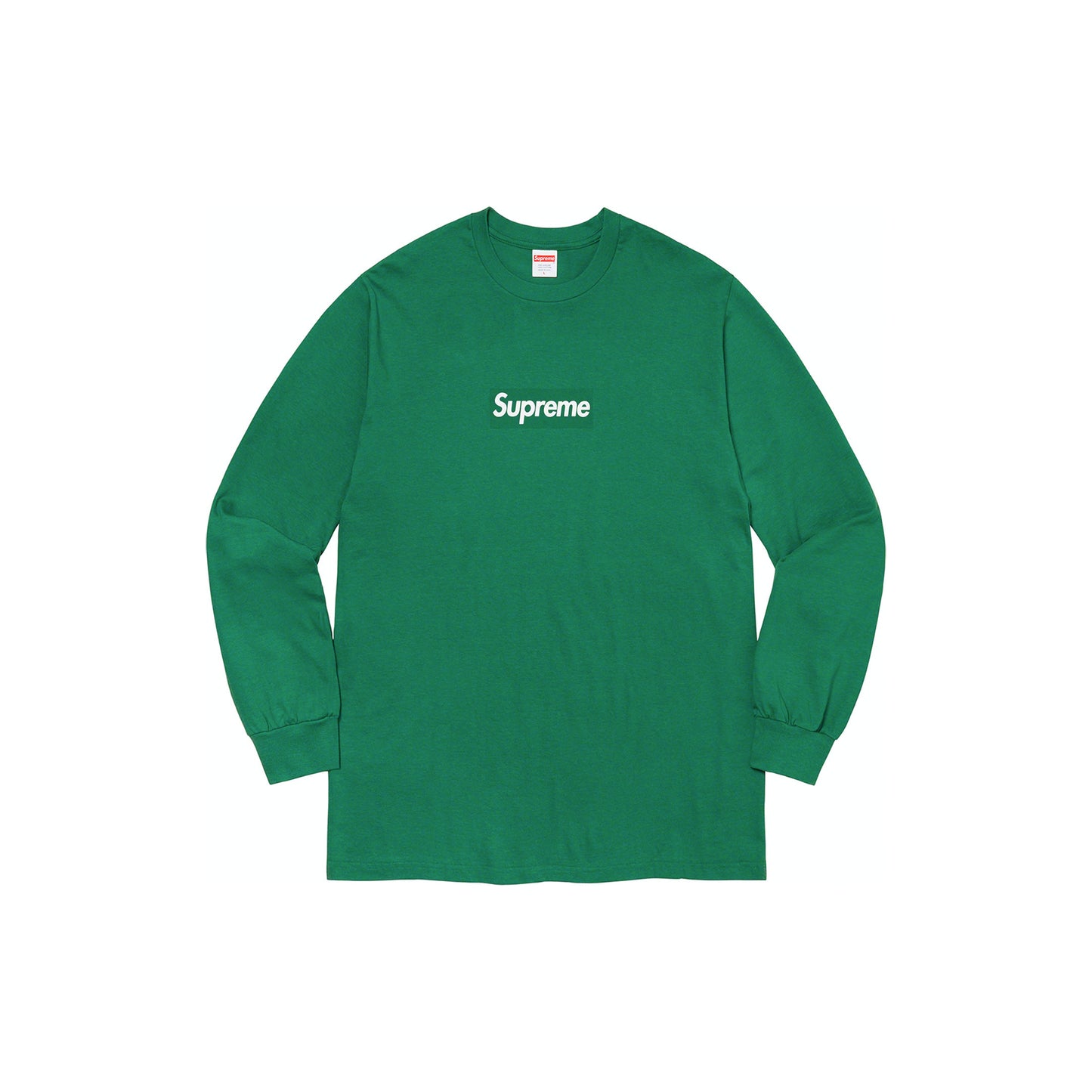 Supreme Box Logo Long-Sleeve T-Shirt "Light Pine"