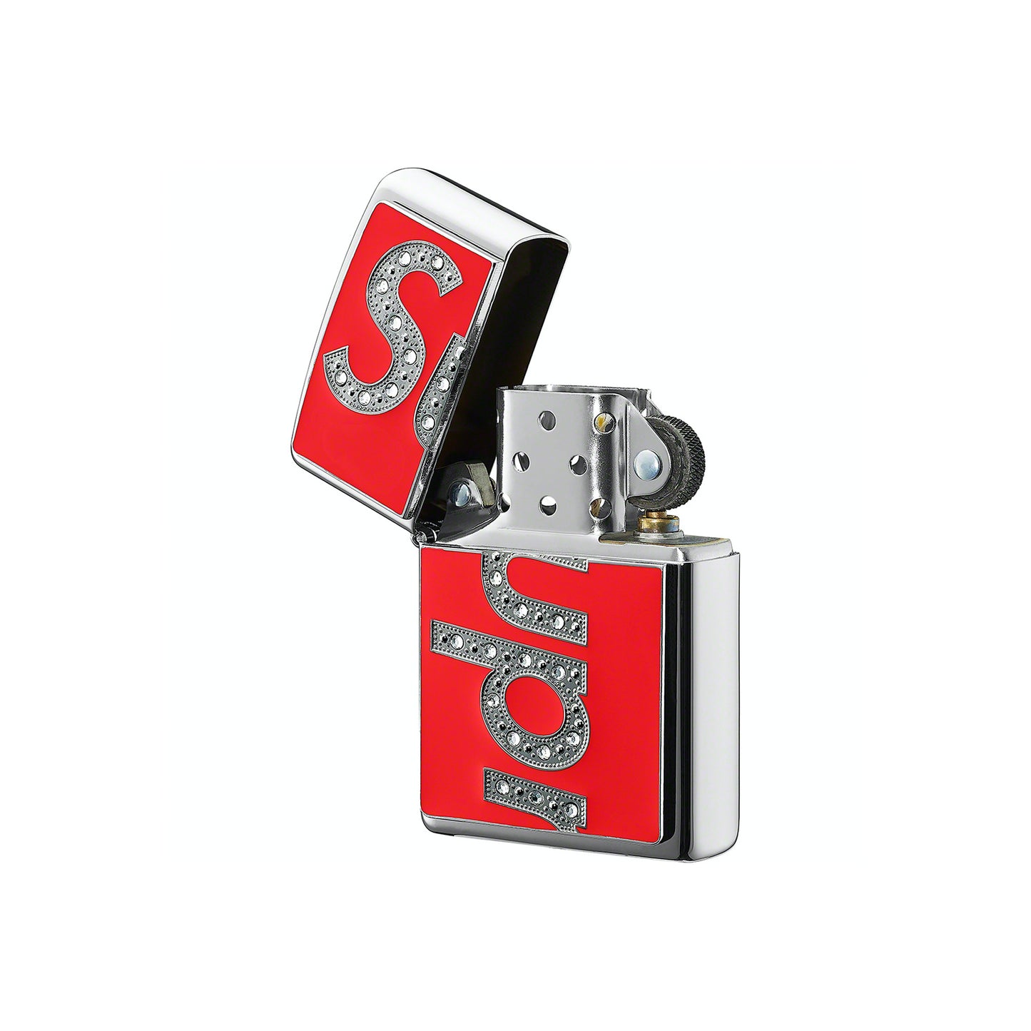 Supreme x Swarovski Zippo "Red"