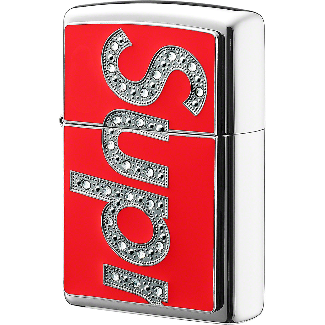 Supreme x Swarovski Zippo "Red"