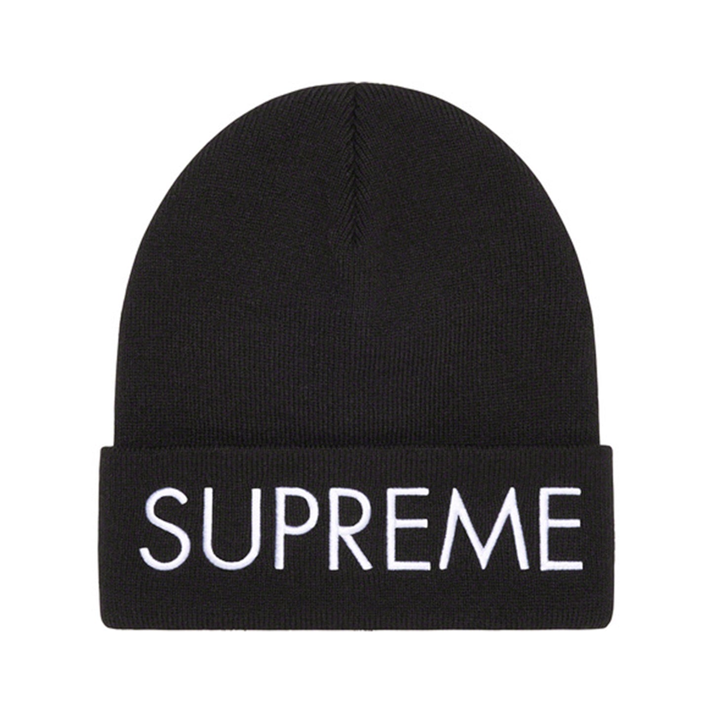 Supreme Capital Beanie Black