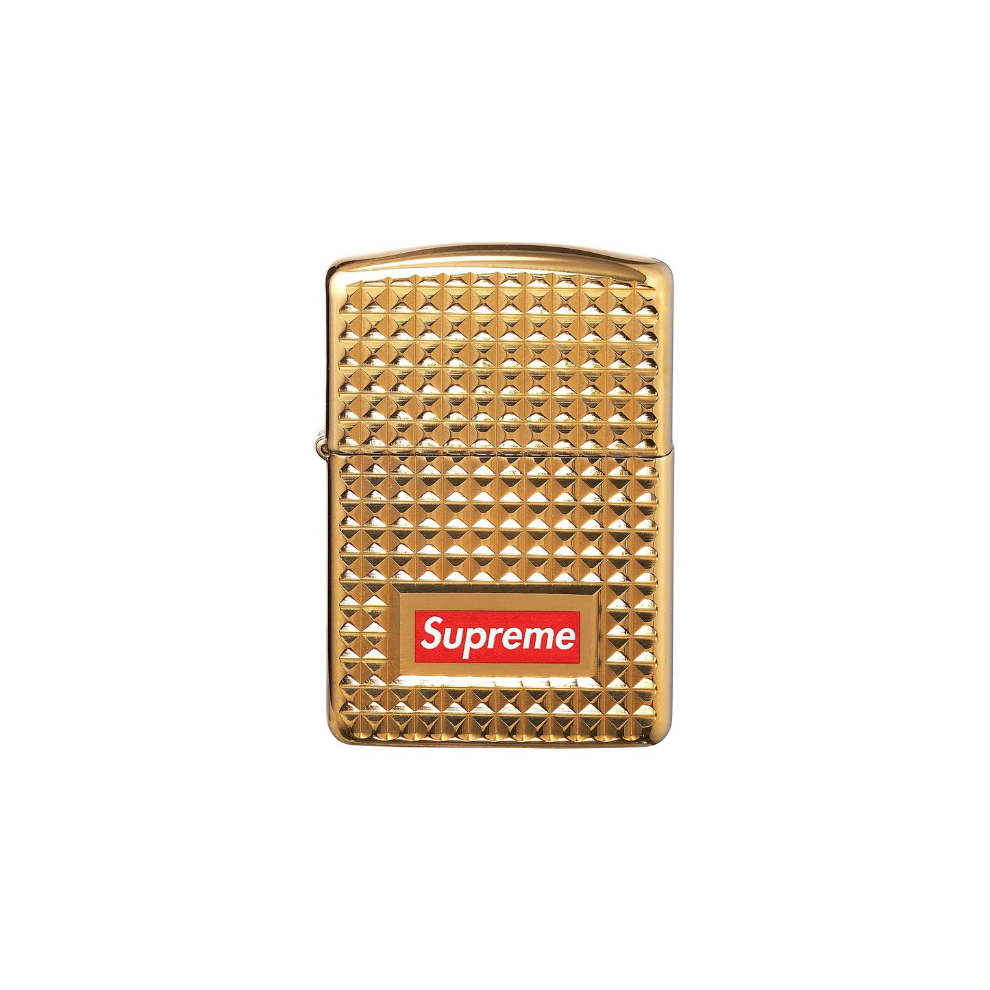 Supreme Diamond Cut Zippo Gold