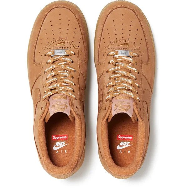 Nike x Supreme Air Force 1 Low "Wheat"