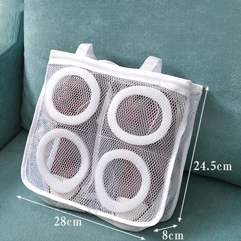 Sac textil pentru spalat incaltaminte