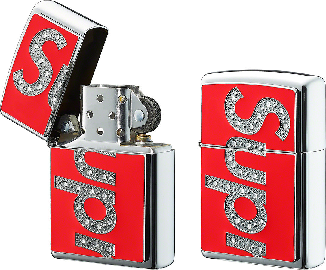 Supreme x Swarovski Zippo "Red"