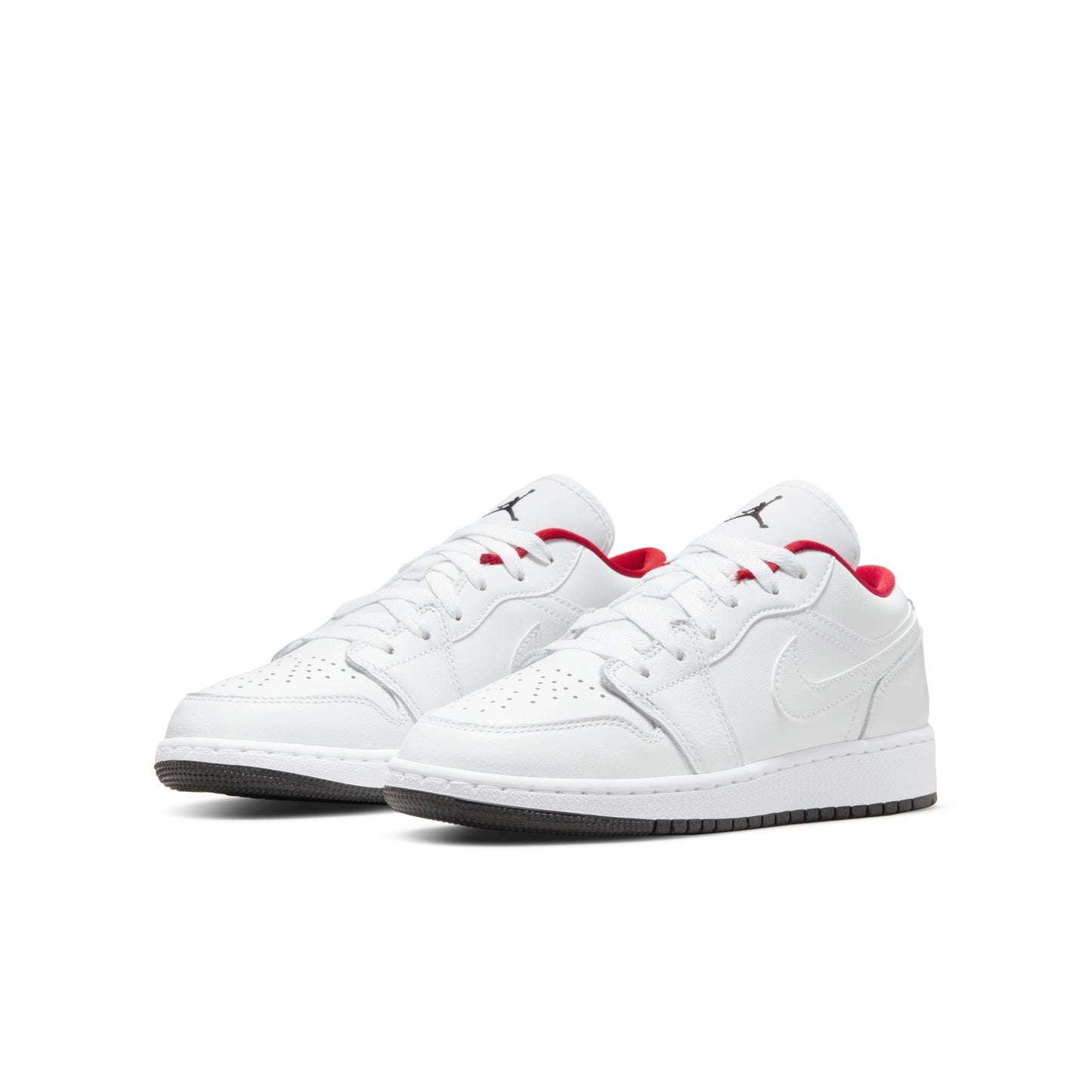 Nike Air Jordan 1 Low White Gym Red Black