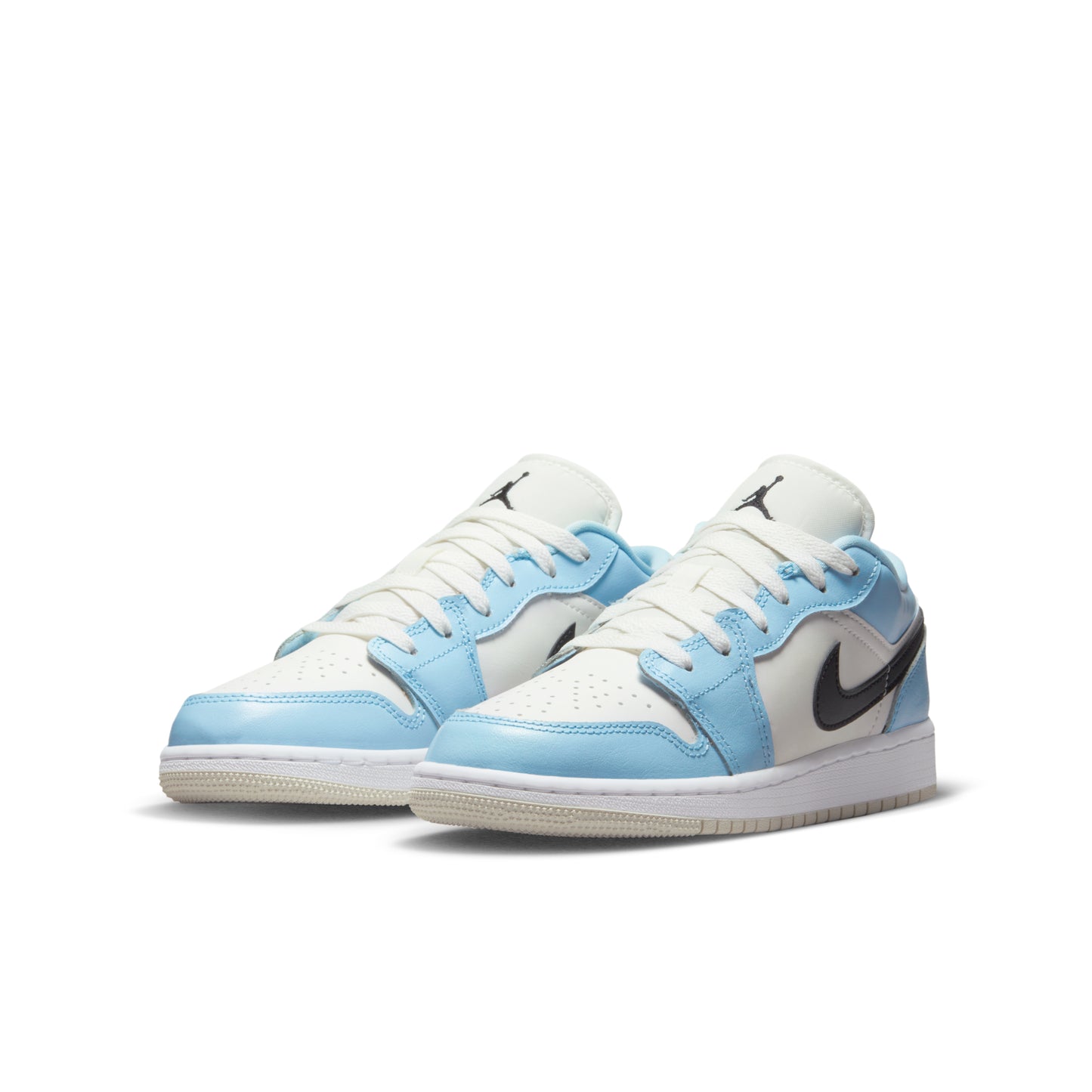 nike air jordan 1 low ice blue black