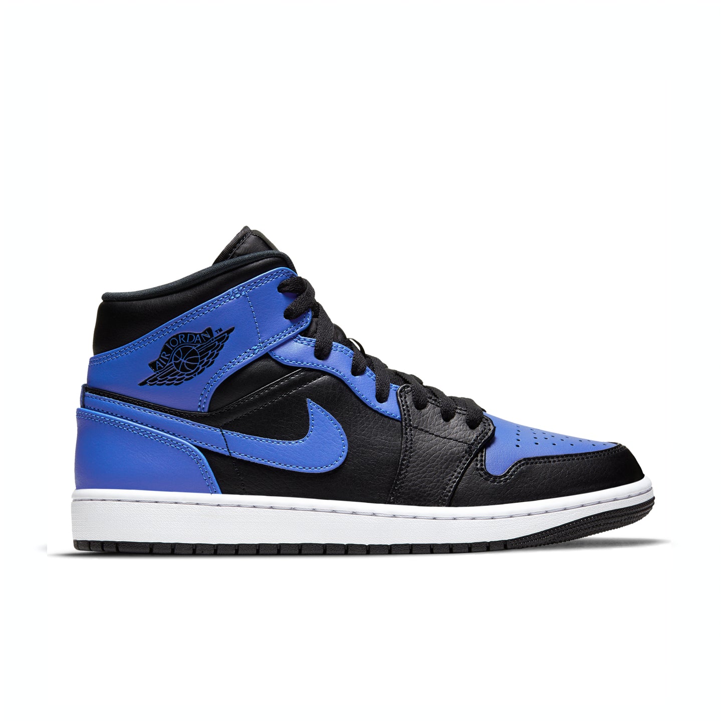Air Jordan 1 Hyper Royal Tumbled Leather