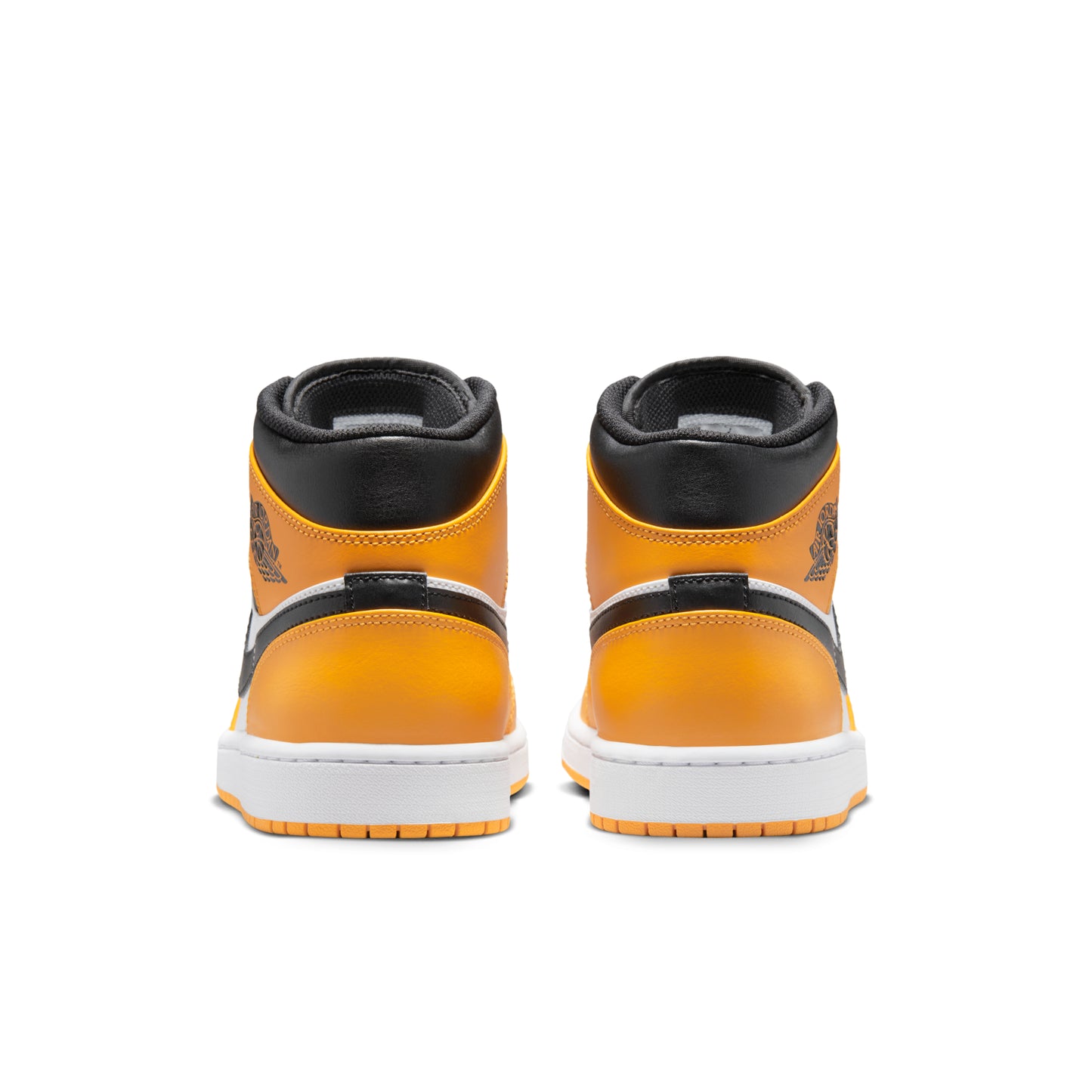 aj1 mid yellow toe
