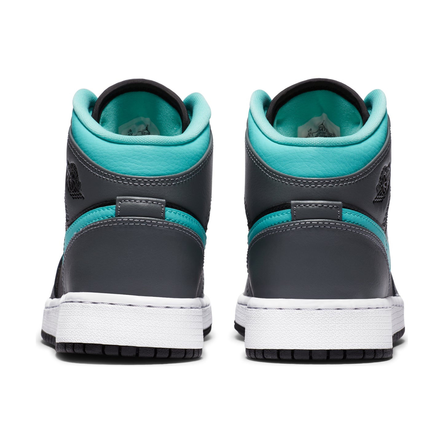 Nike Air Jordan 1 Mid GS "Grey Aqua"