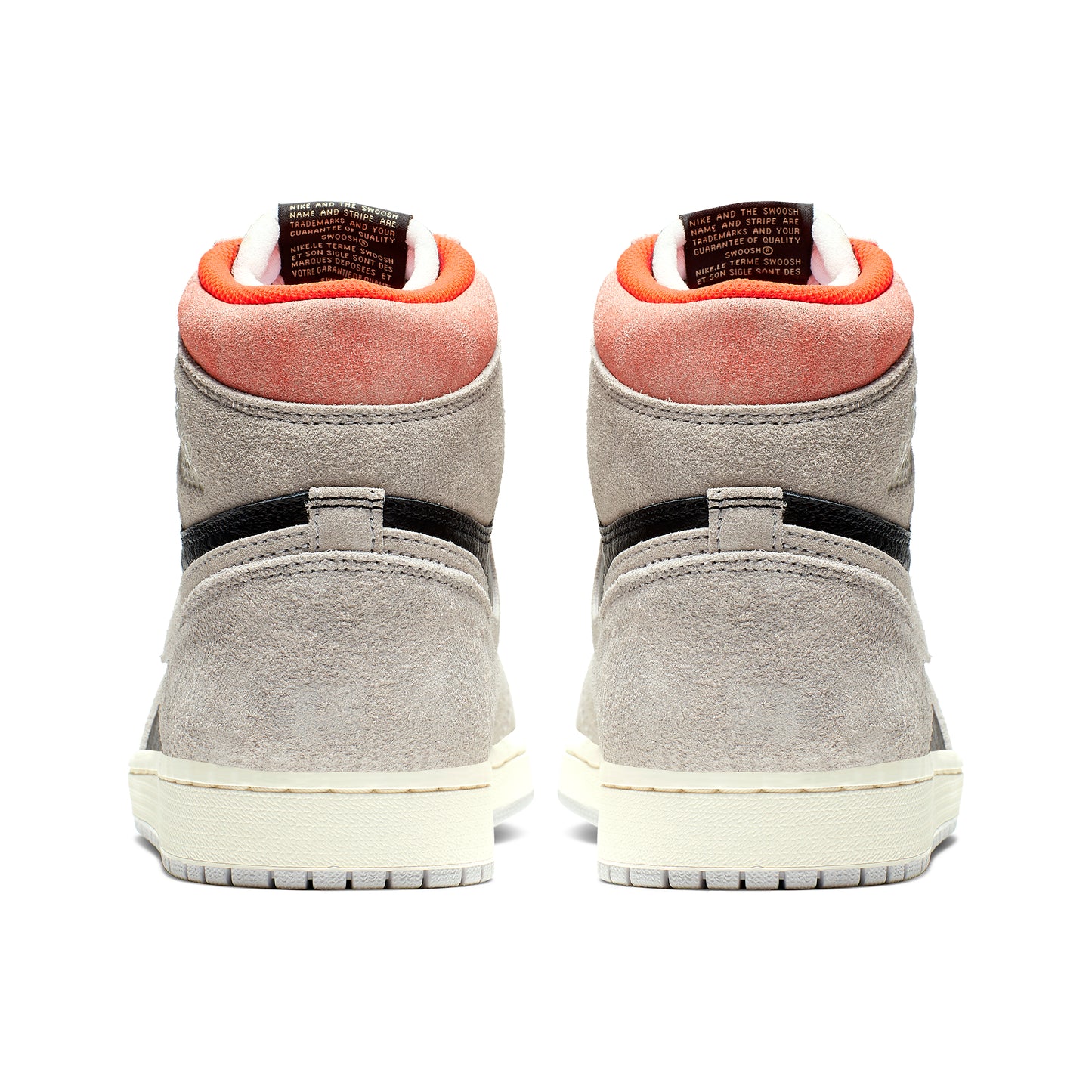 j1 Retro High Neutral Grey Hyper Crimson
