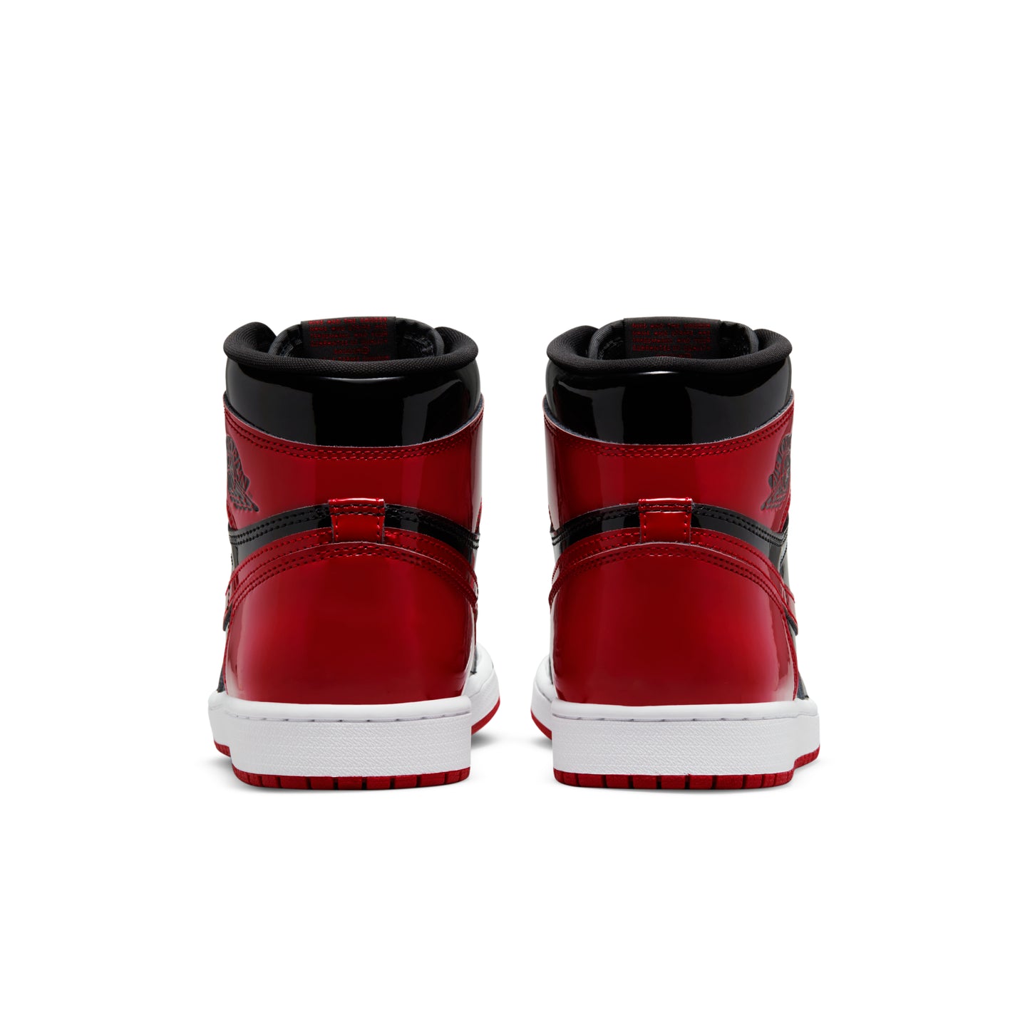 nike air jordan 1 hi patent bred